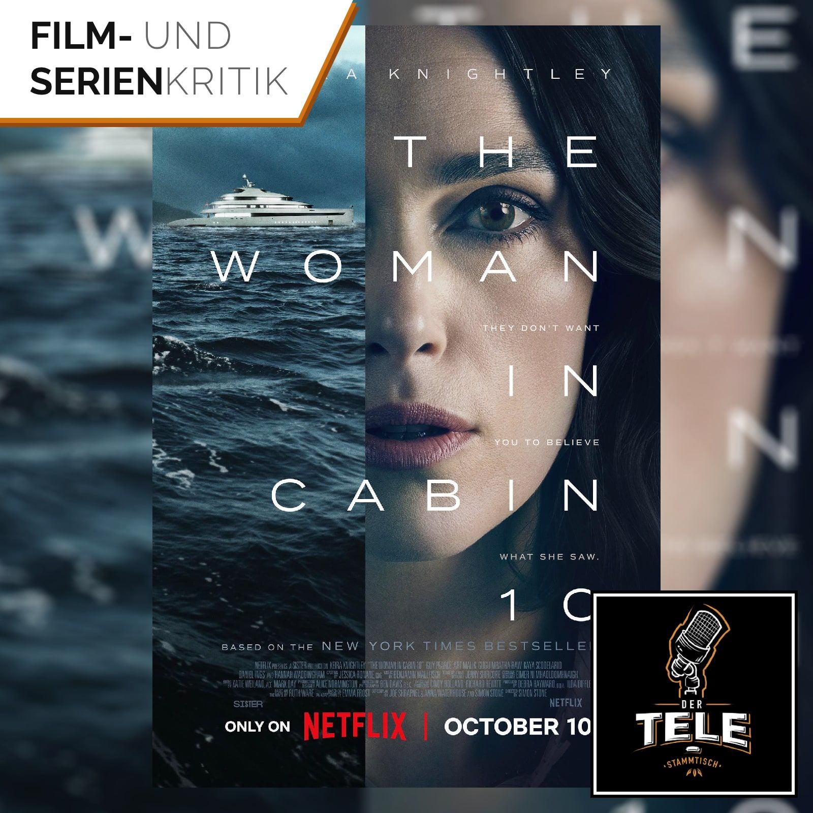 The Woman in Cabin 10 (Netflix) | (Lo-)wer ist nur Das Traumschiff