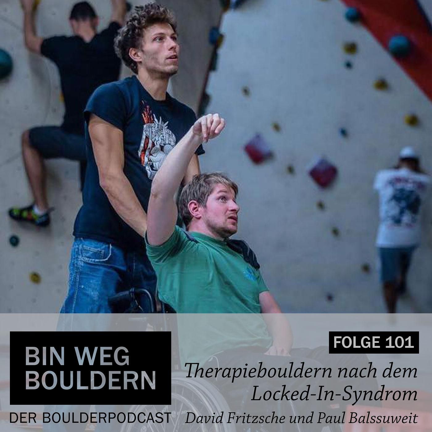 Therapiebouldern nach dem Locked-In-Syndrom
