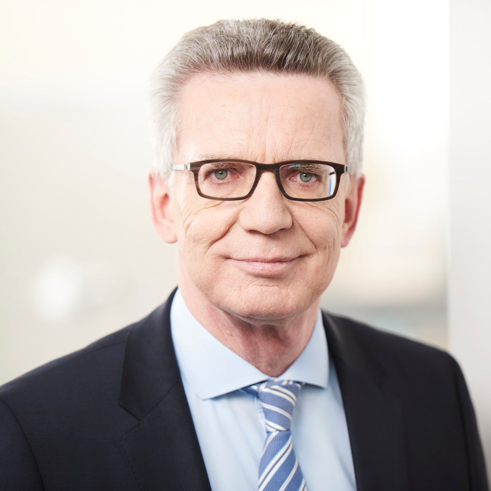 Thomas de Maizière freut sich jetzt über "guten Stress"