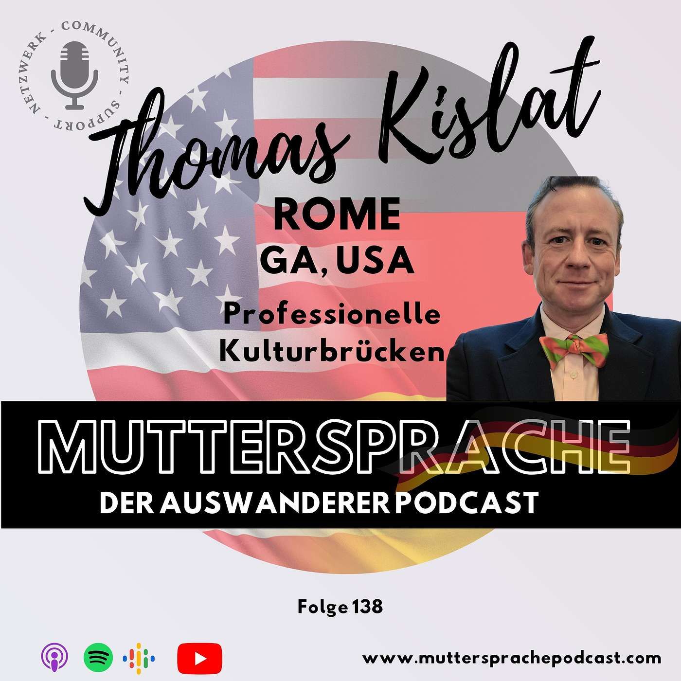 THOMAS KISLAT: Professionelle Kulturbrücken - ROME, GA, USA