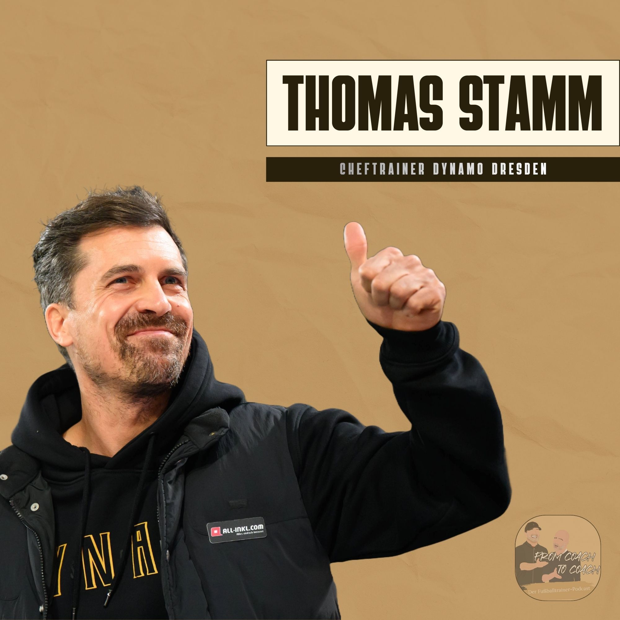 Thomas Stamm (Dynamo Dresden): Cruyff-Liebhaber, Trainingstüftler. Menschenfänger!