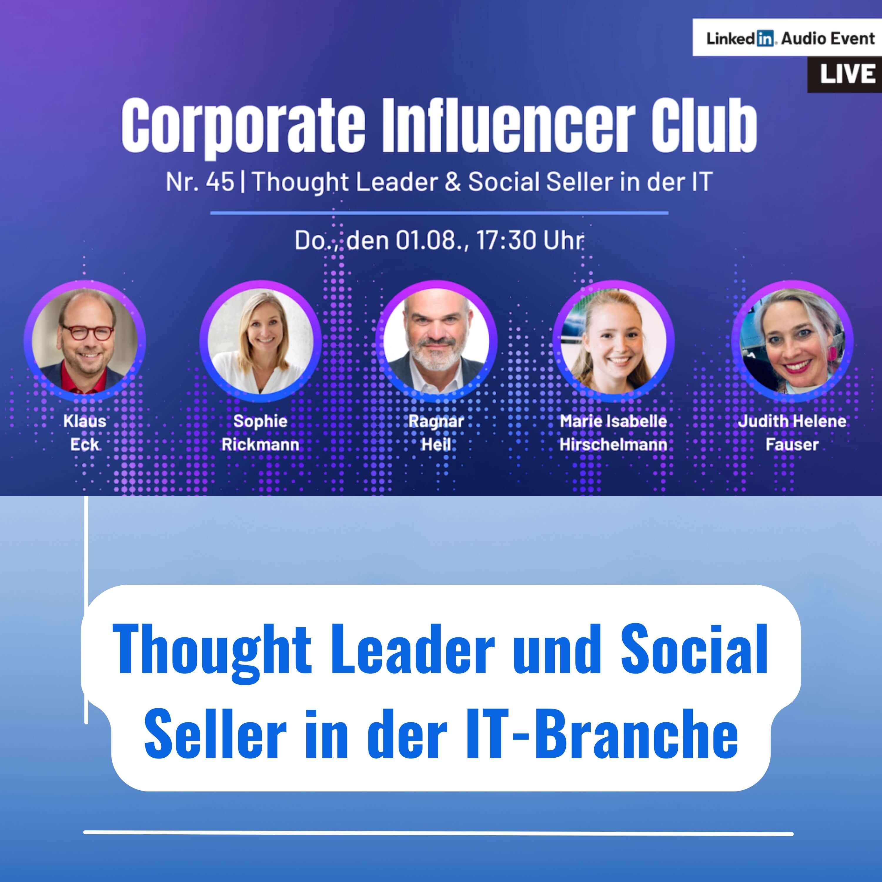Thought Leader und Social Seller in der IT - Ein Erfahrungsbericht