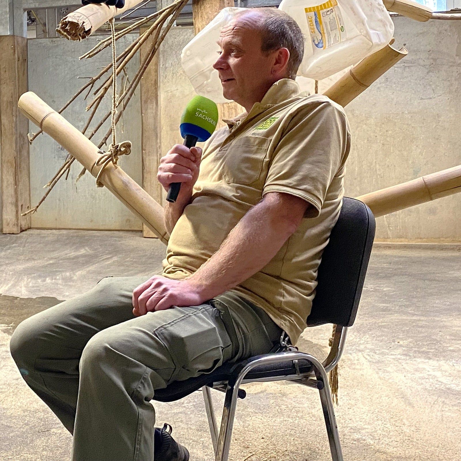 Tierpfleger Frank Meyer: "Geduld hab ich mir selbst beigebracht"