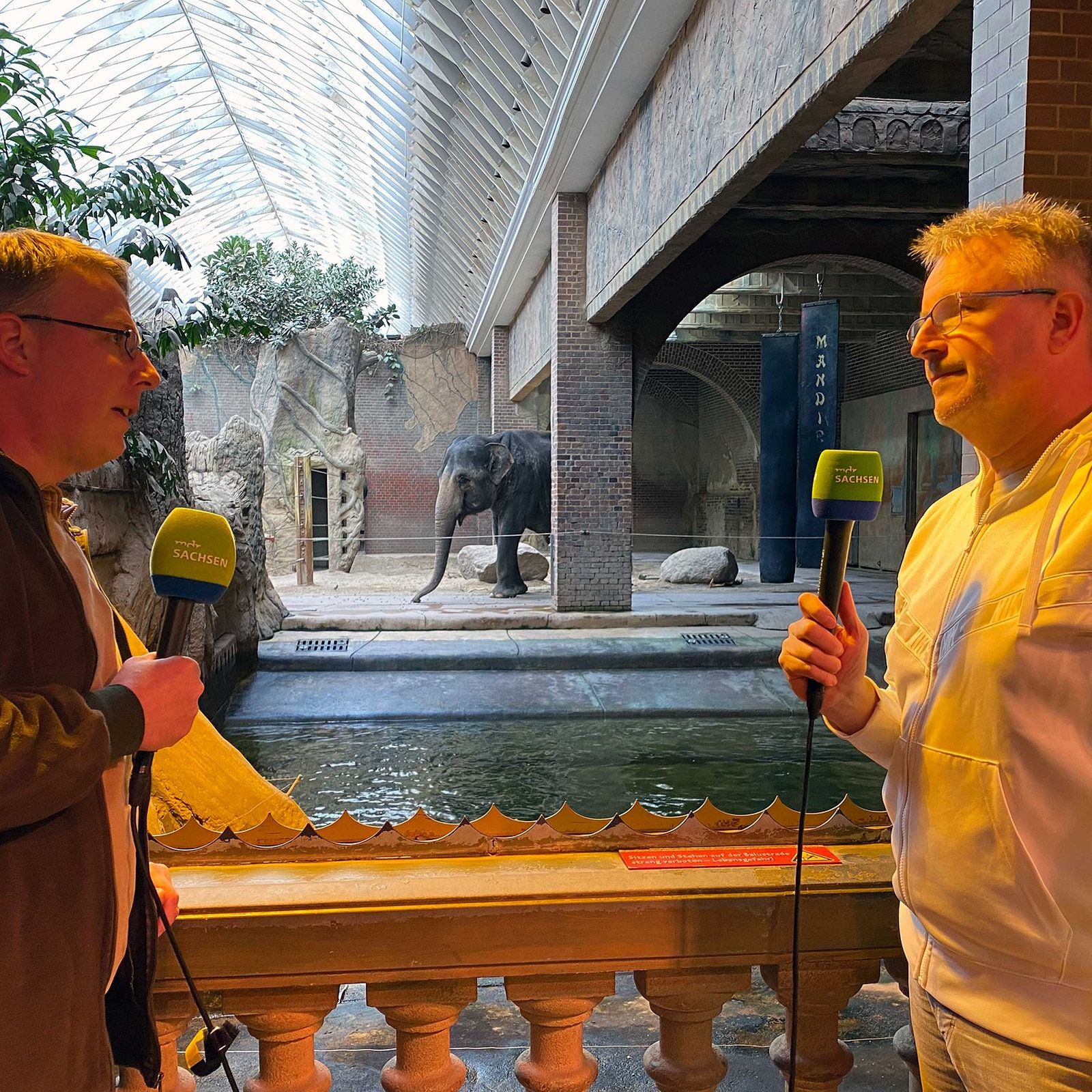 "Tierpfleger genießen anders"