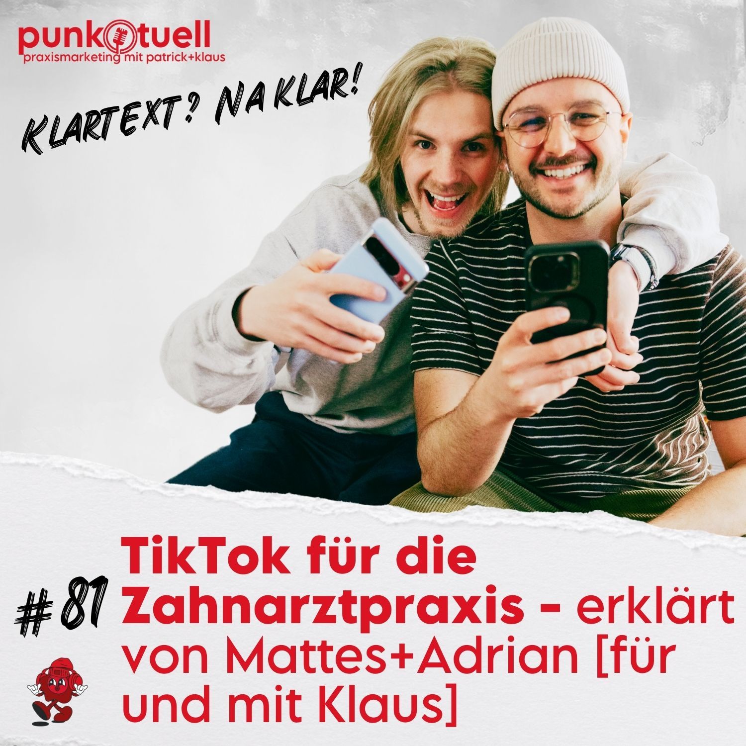 TikTok für die Zahnarztpraxis – erklärt von Mattes+Adrian [für und mit Klaus] | #81