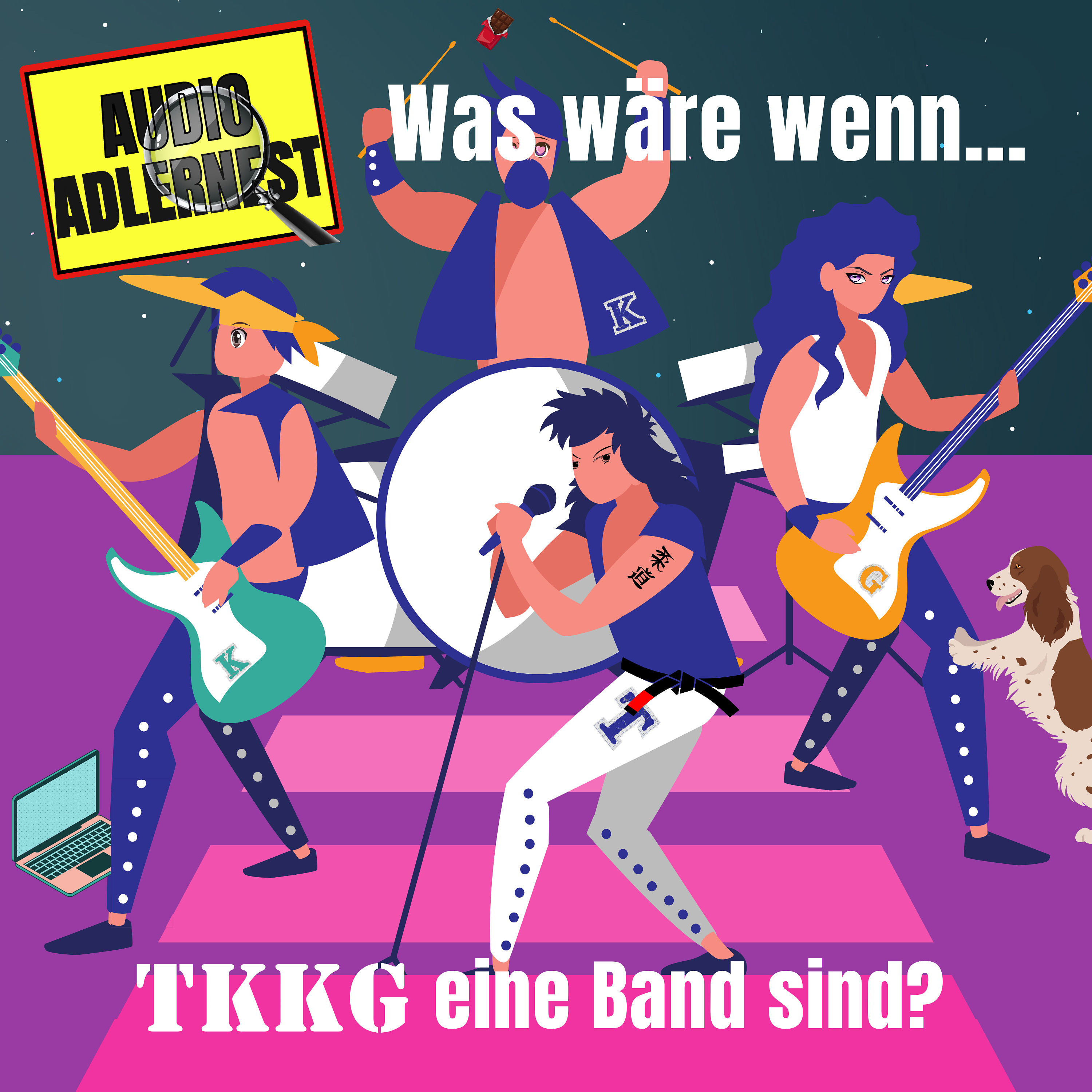 TKKG sind eine Band - Was wäre wenn...? - Audio Adlernest (#021)