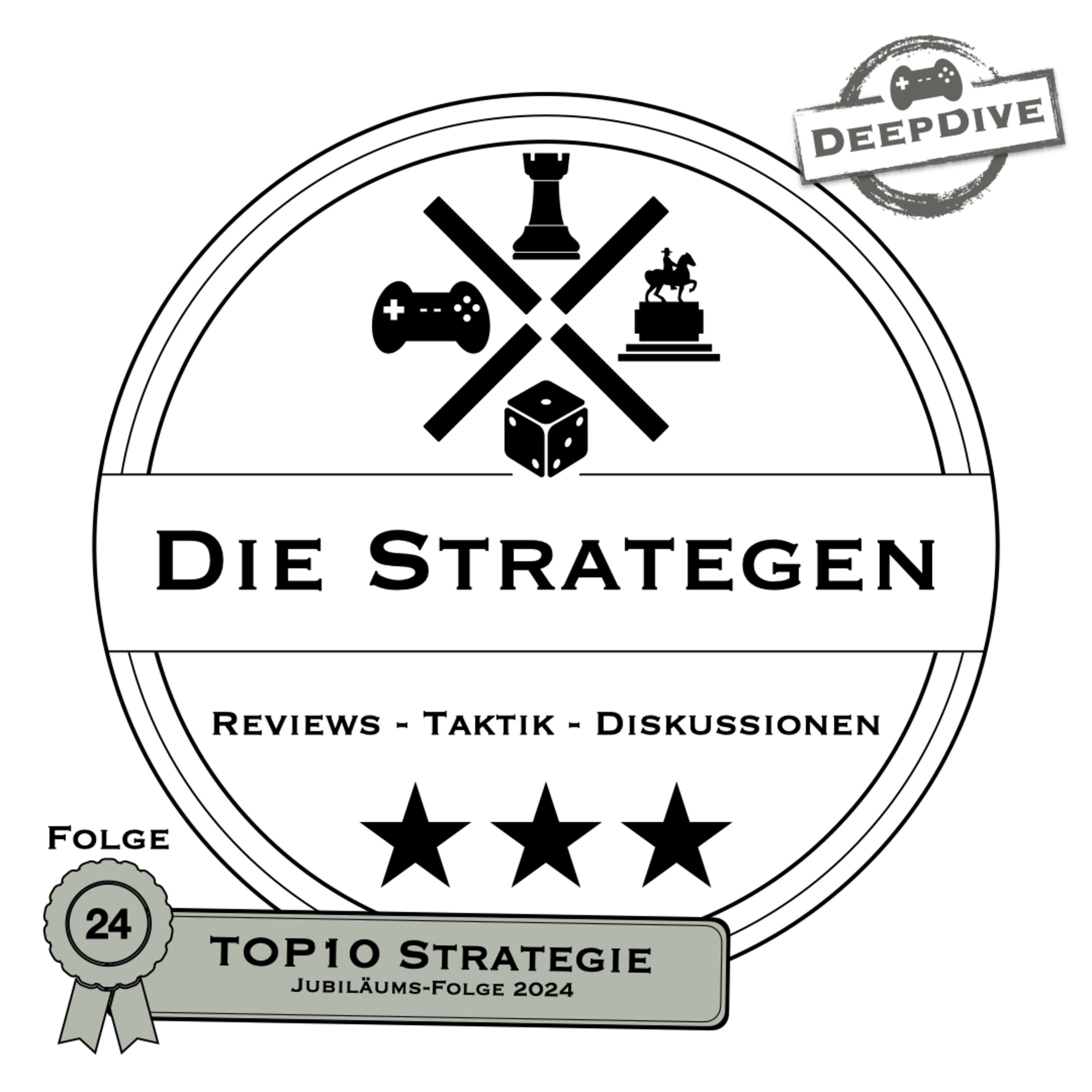 Top10 Strategiespiele auf Konsolen zum 1 jährigen Jubiläum! | Strategiespiele Podcast DeepDive #024