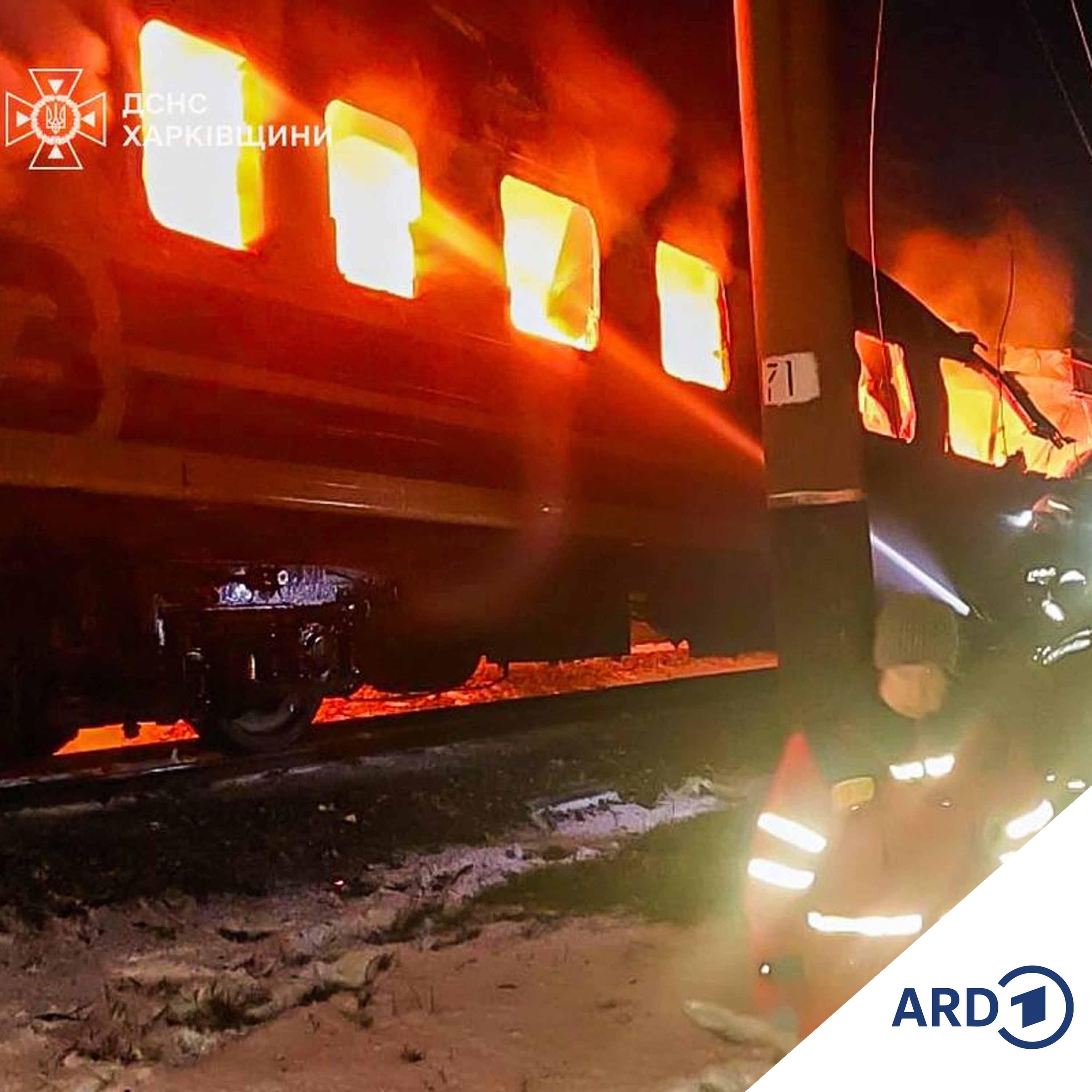 Tote bei Angriff auf Zug in der Ostukraine