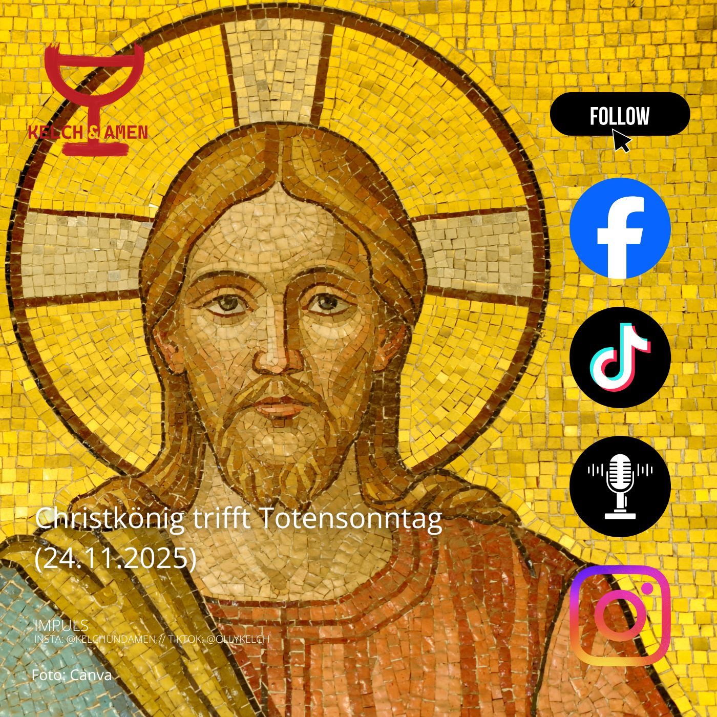 Totensonntag trifft Christkönig (24.11.2025)