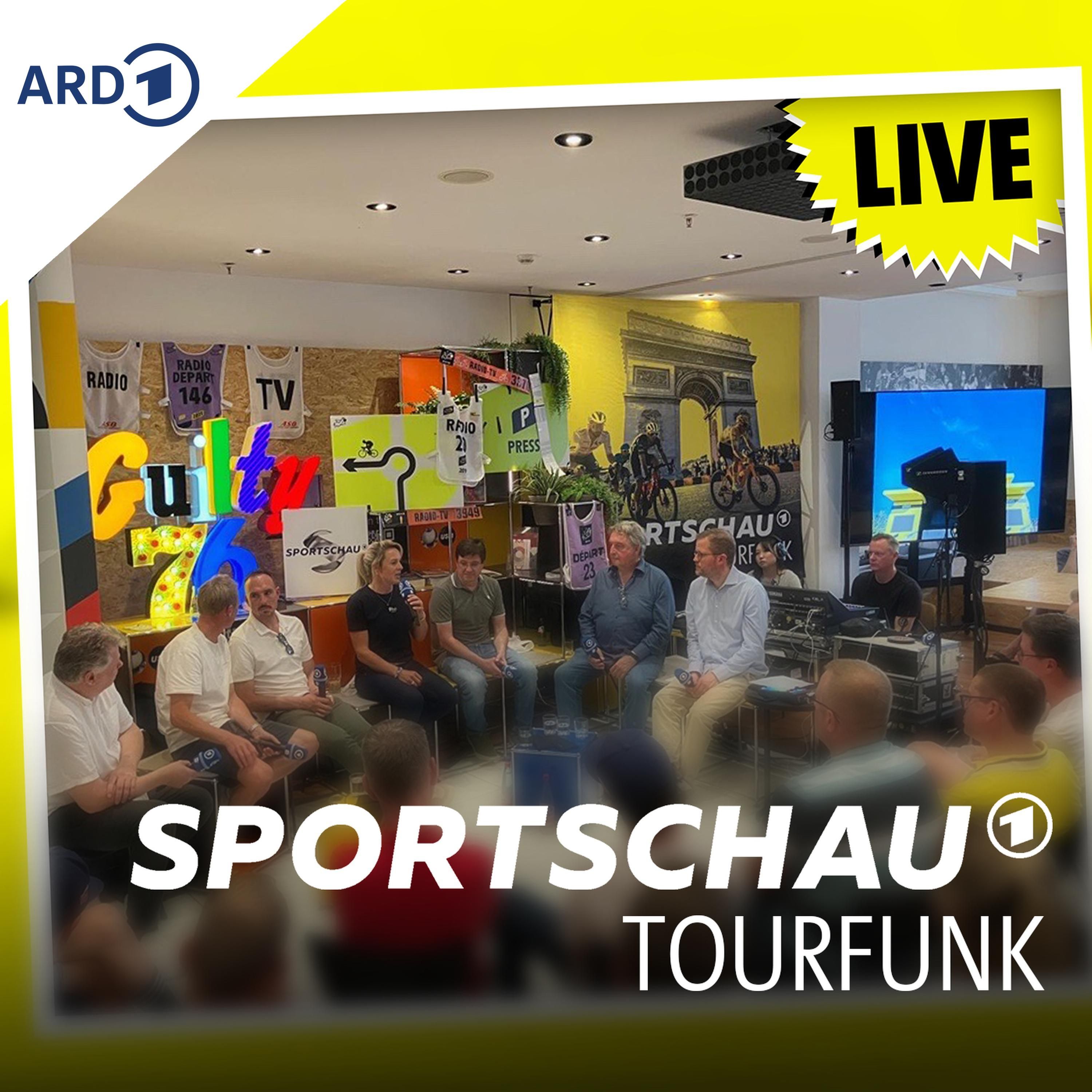 Tourfunk live in Frankfurt mit John Degenkolb und anderen