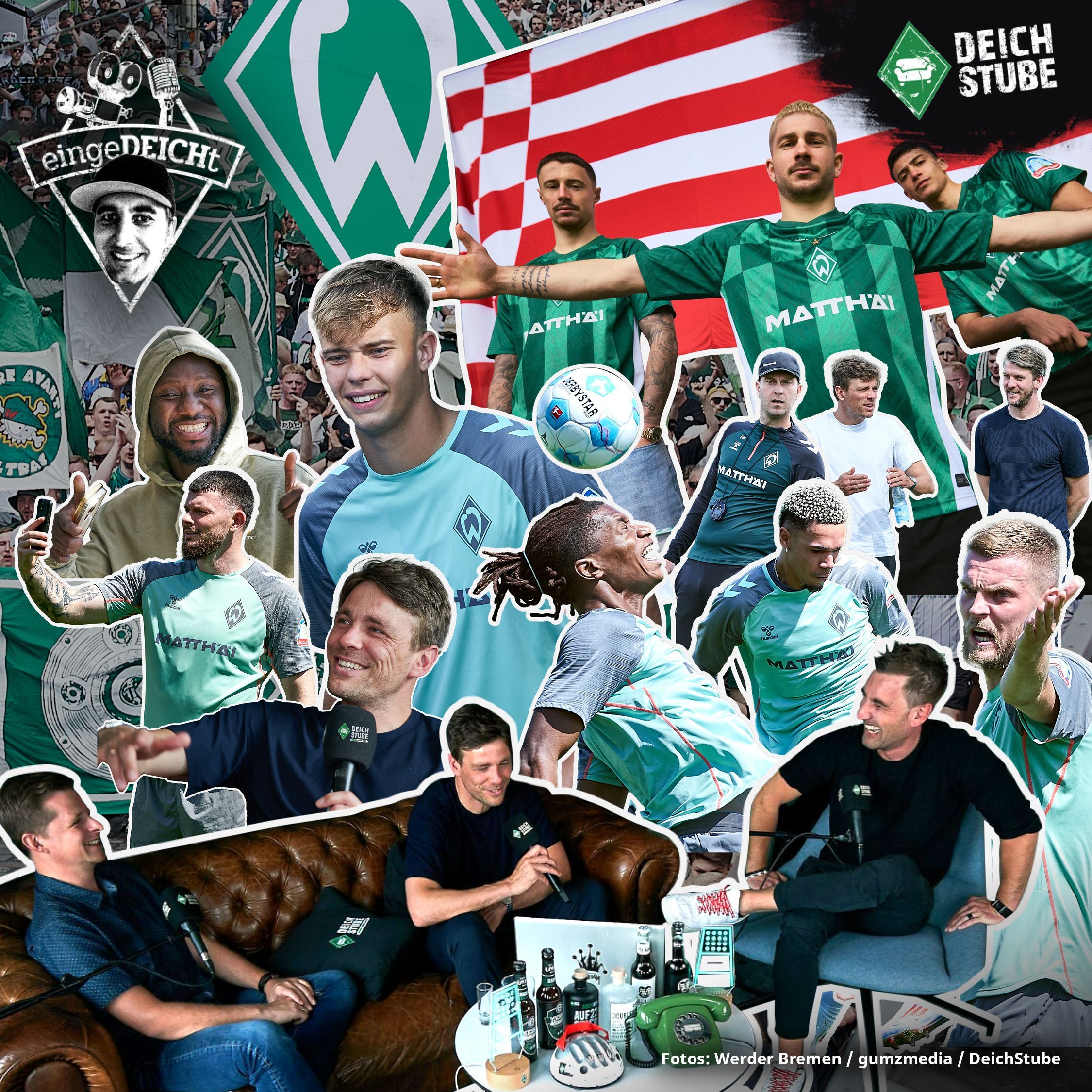 Transfergerüchte, Kaderplanung, Saisonziele: eingeDEICHt-Spezial mit Werder-Sportchef Clemens Fritz