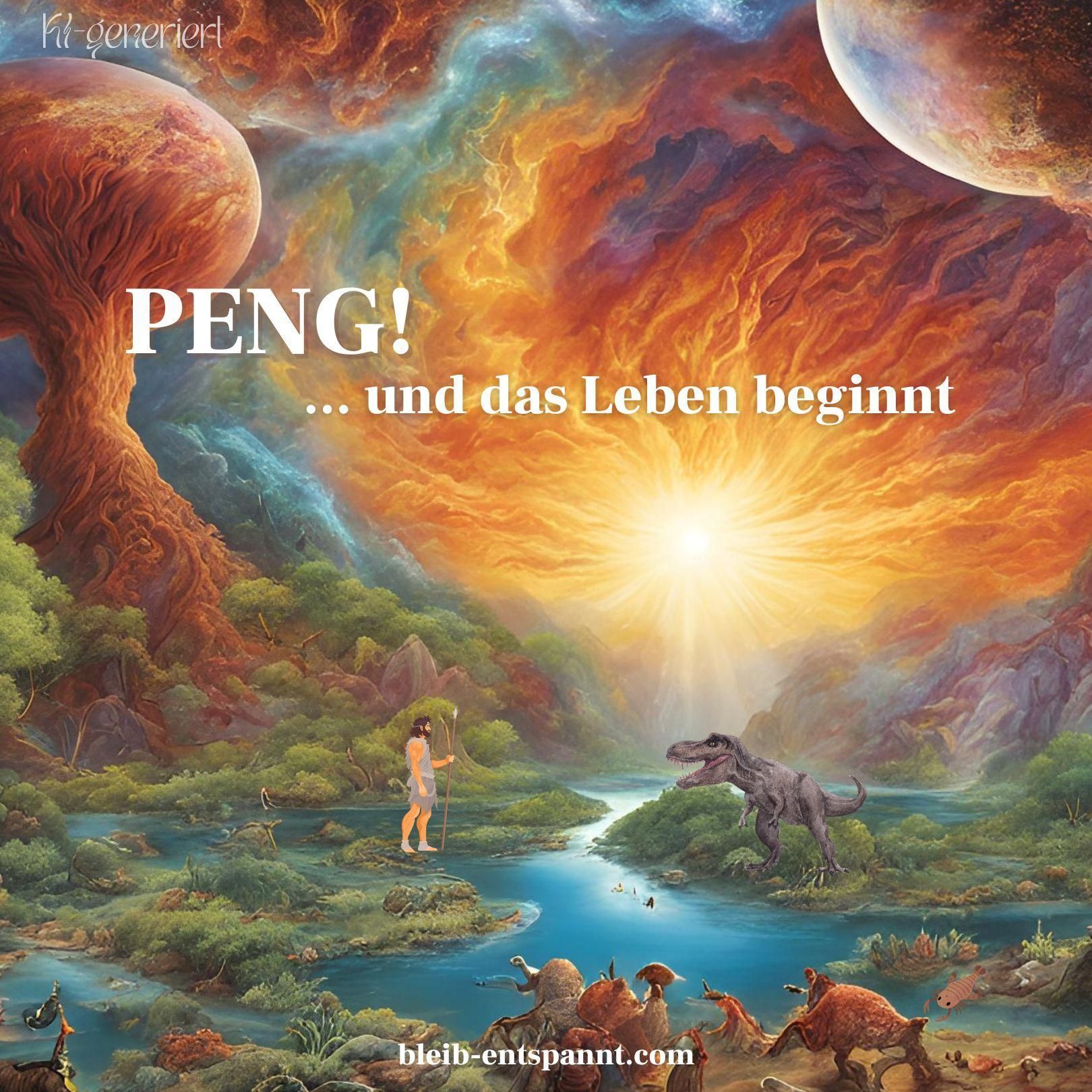 Traumreise für Erwachsene & Kinder zum Einschlafen: Peng! Und das Leben beginnt