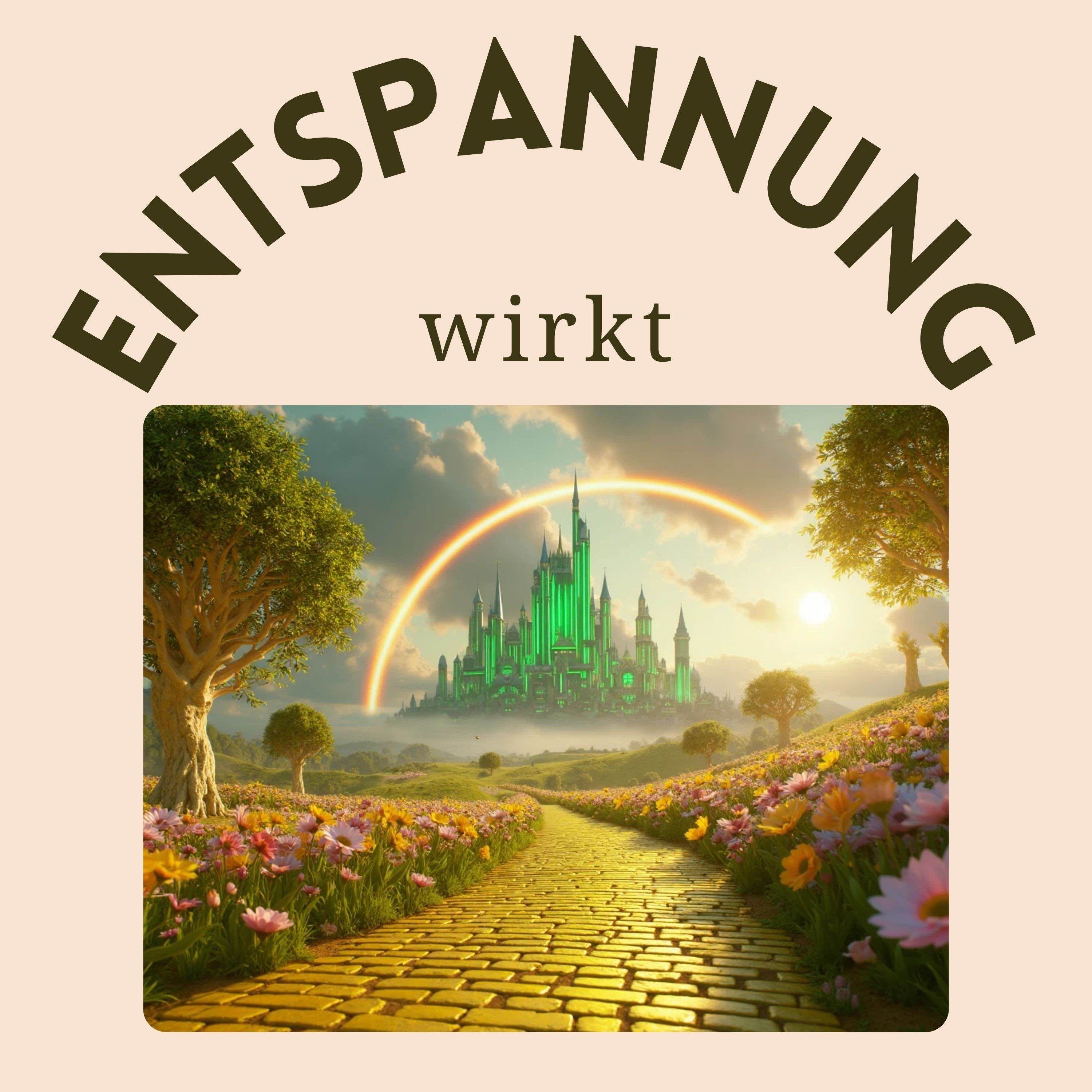 Traumreise für Hochsensible: Entspannt durchs Land des Zauberers von Oz | Einschlafmeditation mit Naturgeräuschen