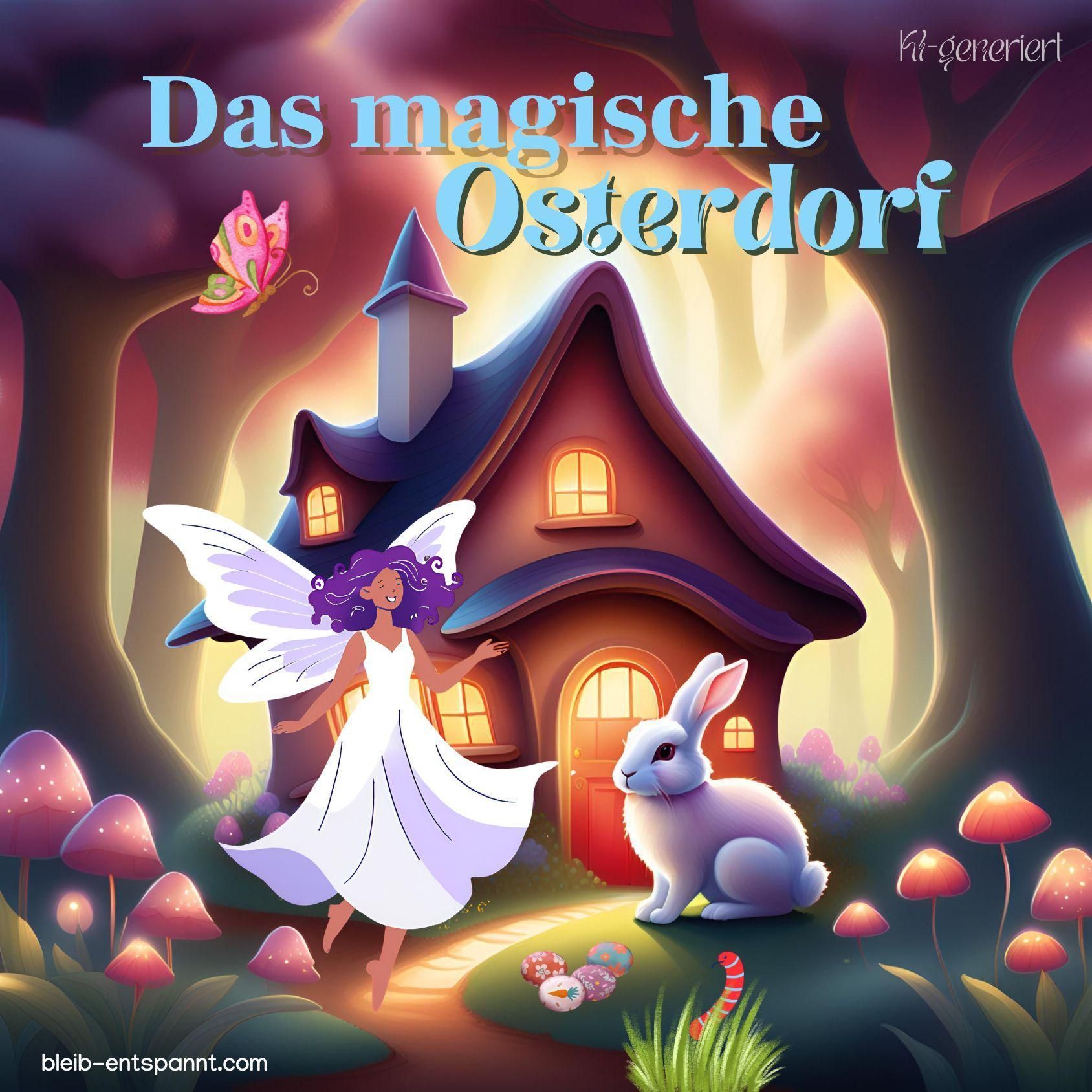 Traumreise für Kinder - Das magische Osterdorf - eine Geschichte über Ostern & Osterhase