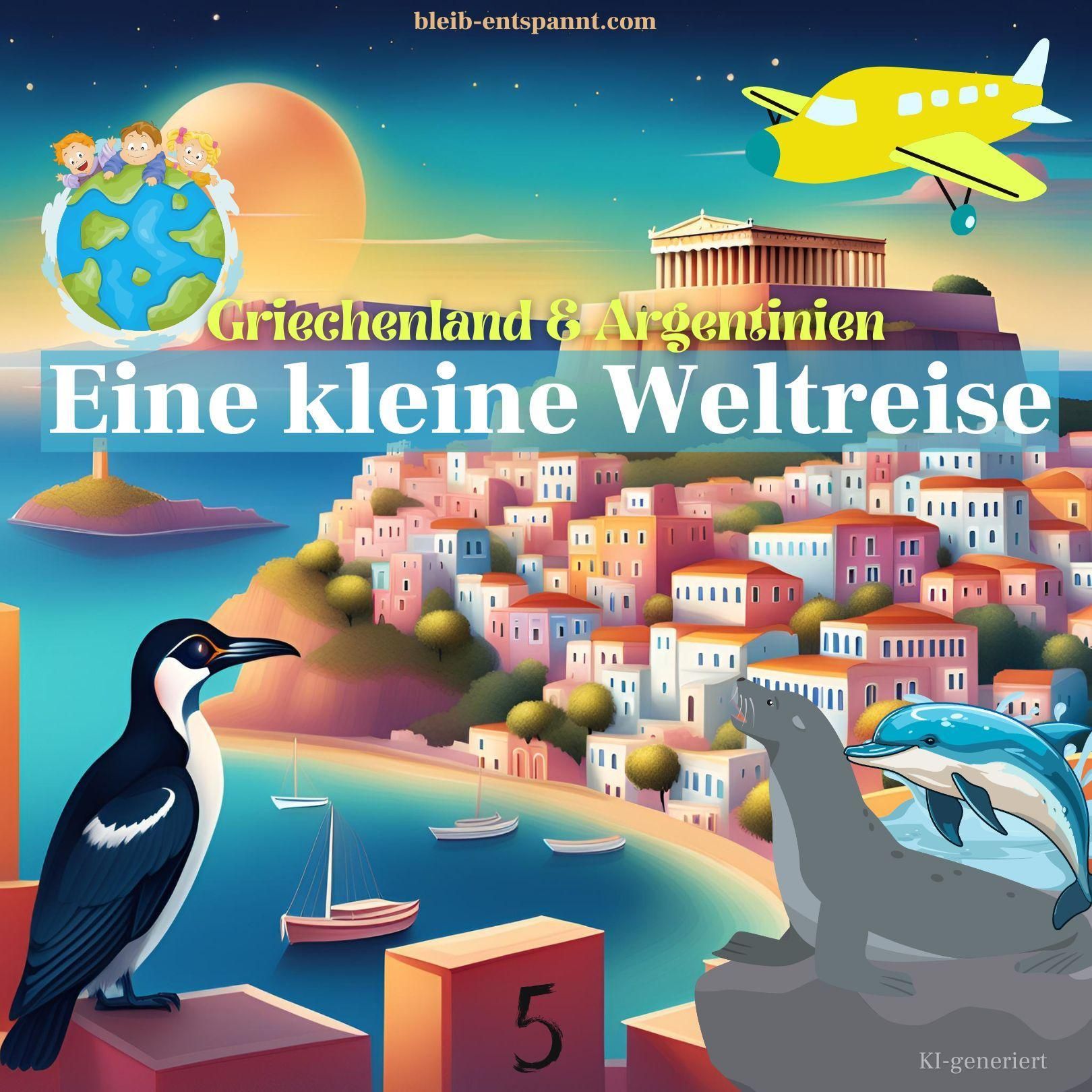 Traumreise für Kinder - Eine kleine Weltreise 5 - Griechenland & Argentinien - Geschichte für Kinder