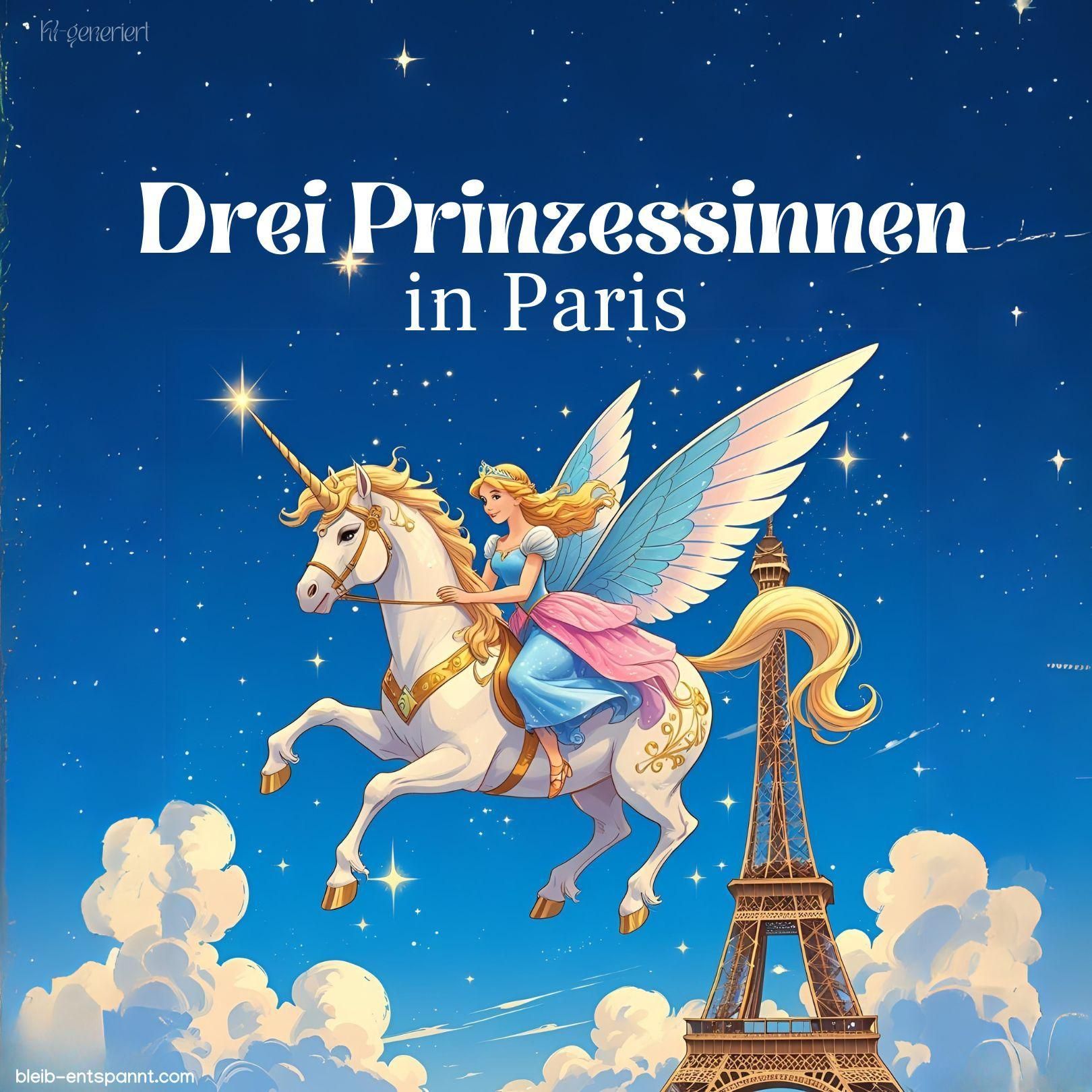 Traumreise für Kinder & Erwachsene - Drei Prinzessinnen in Paris - Geschichte zum Einschlafen