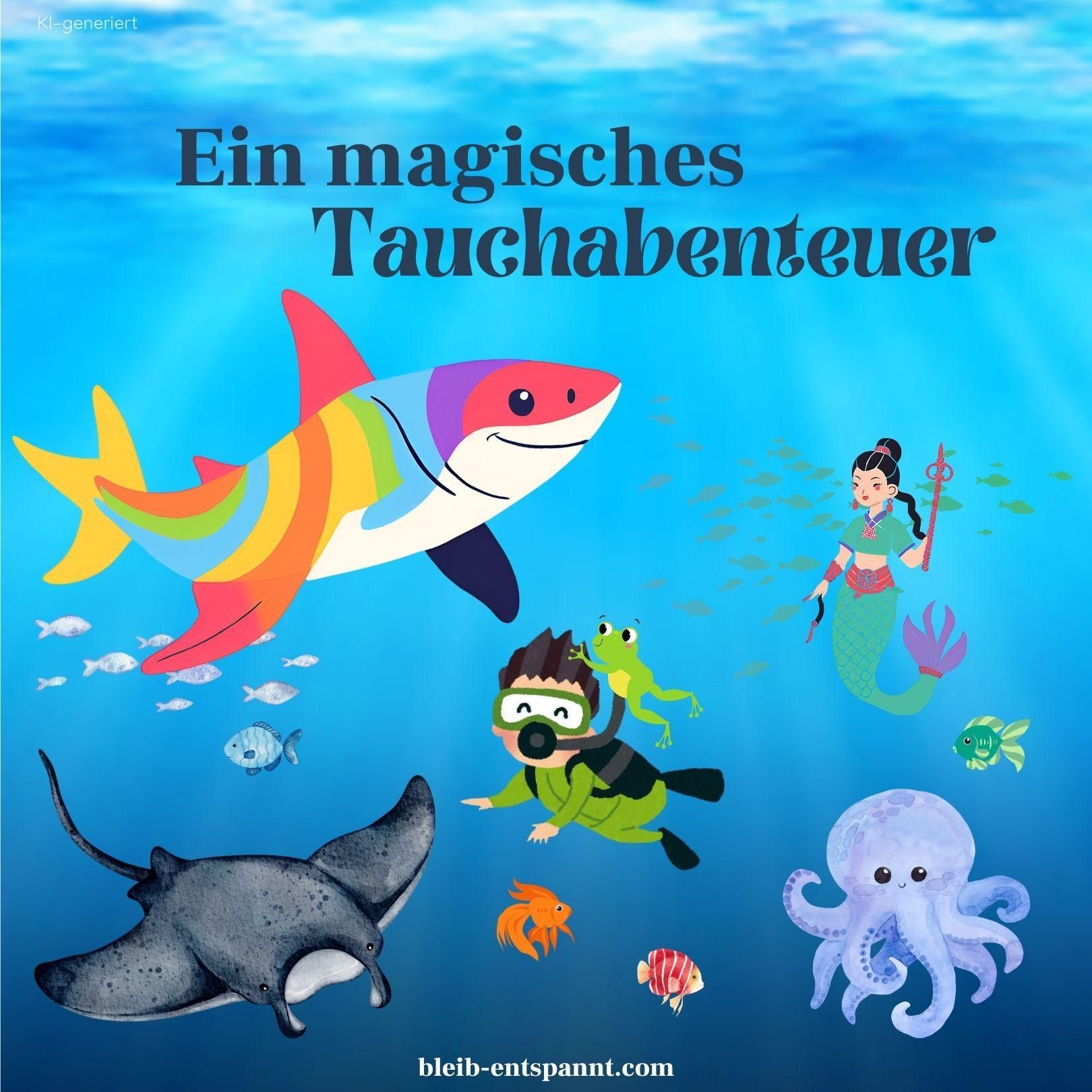 Traumreise für Kinder, Jugendliche & Erwachsene - Ein magisches Tauchabenteuer - Fantasiereise Unterwasserwelt