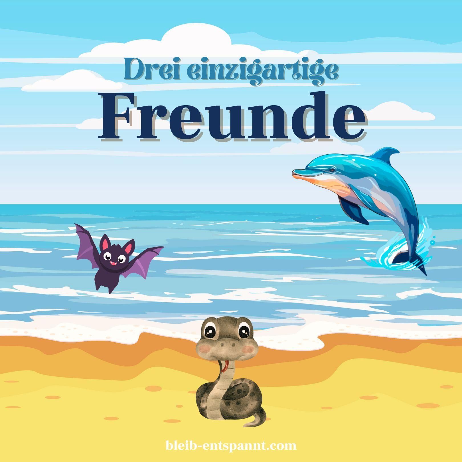 Traumreise für Kinder zum Einschlafen - Drei einzigartige Freunde - Selbstliebe & Selbstvertrauen bei Kindern stärken