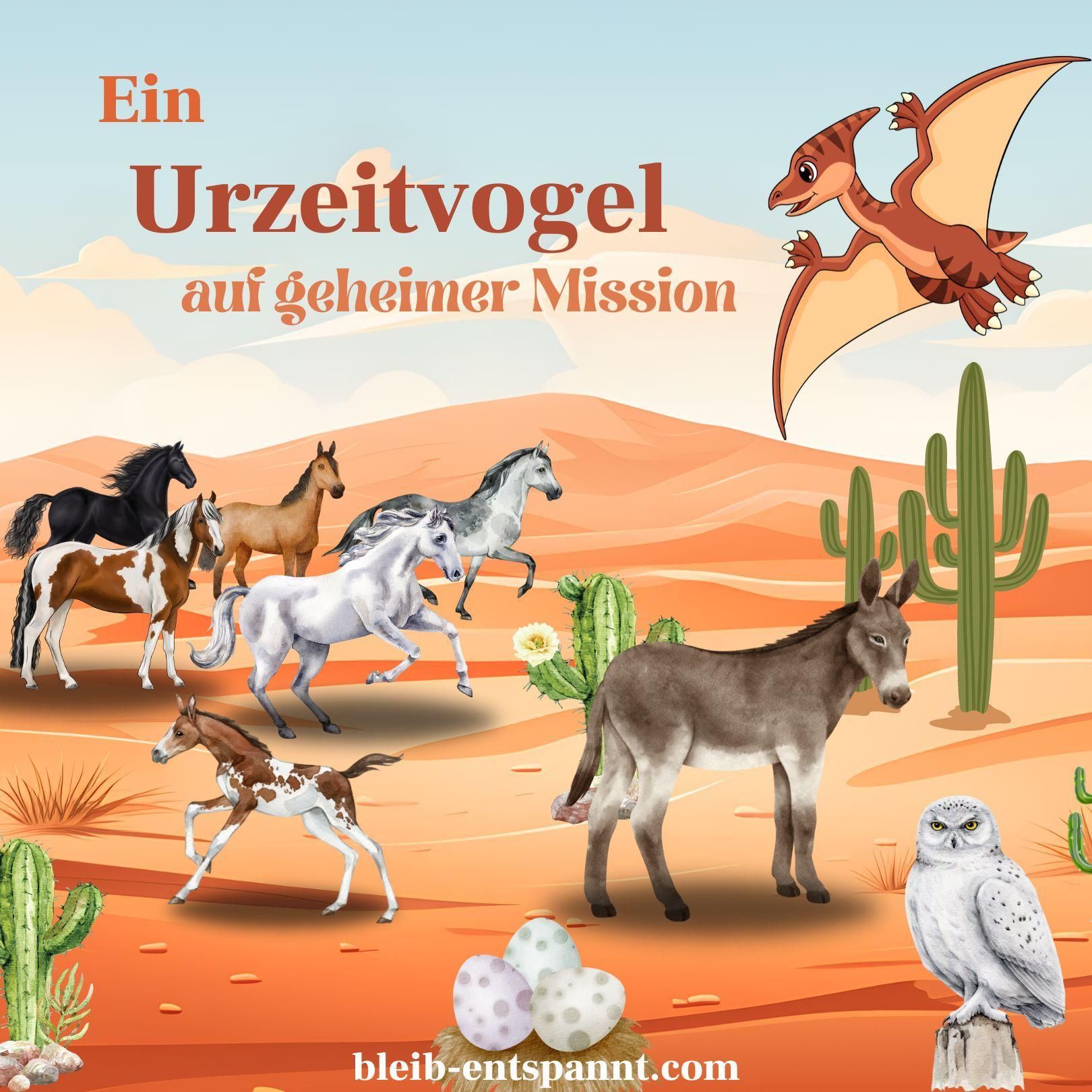 Traumreise für Kinder zum Einschlafen - Ein Urzeitdino auf geheimer Mission - Dinosaurier Geschichte