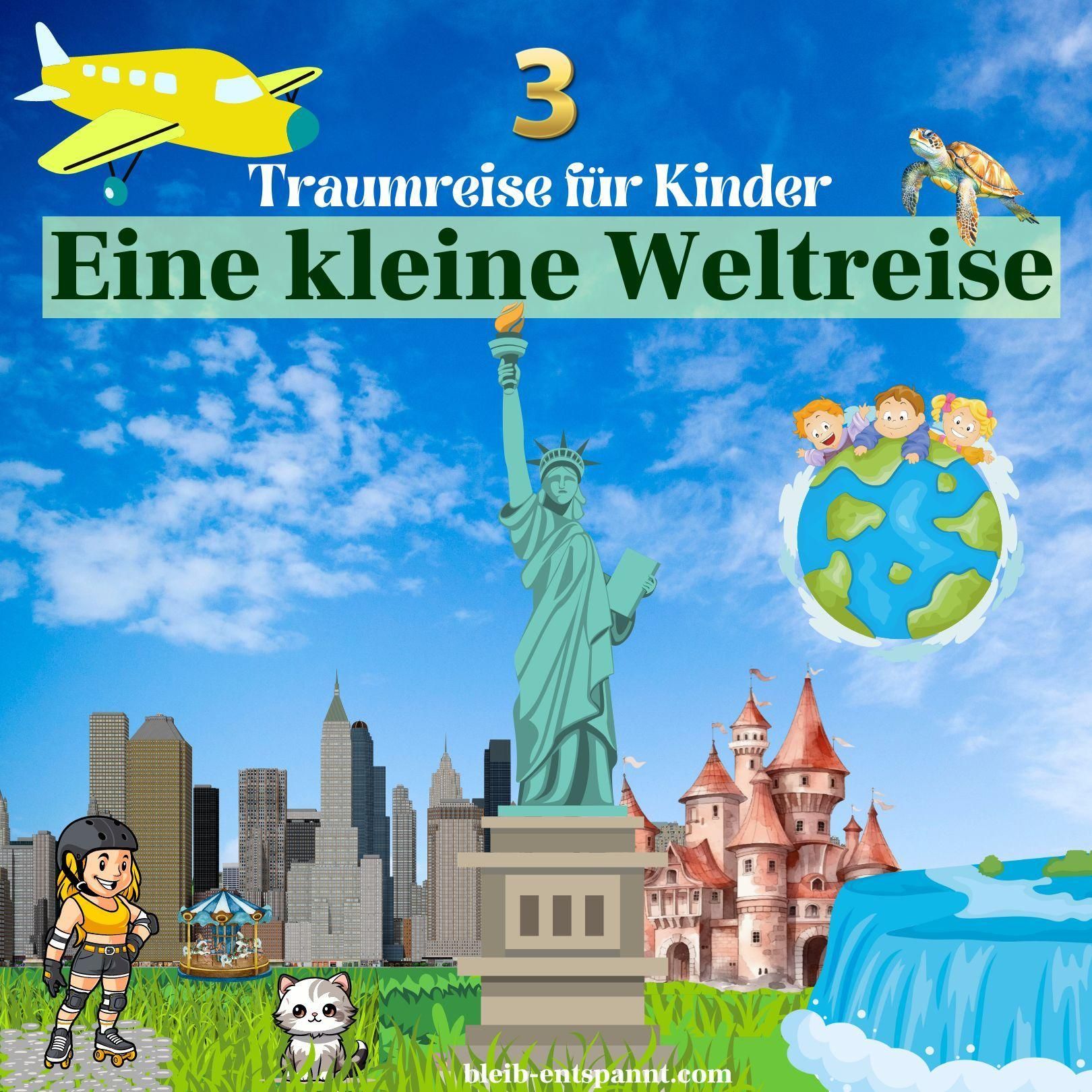Traumreise für Kinder zum Einschlafen - Eine kleine Weltreise 3 - New York mit Kindern