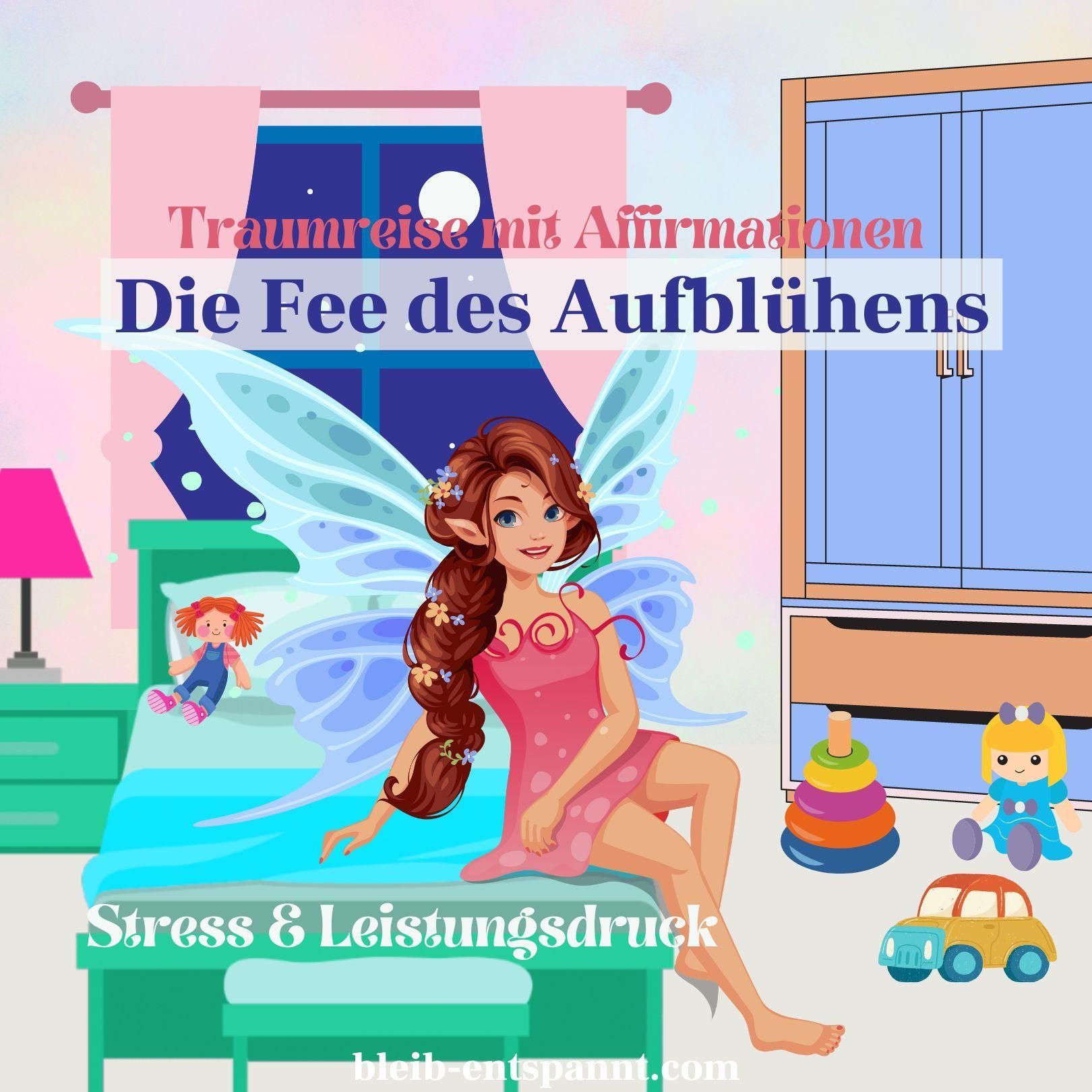Traumreise für Kinder zum Einschlafen mit Affirmationen - Stress, Sorgen & Leistungsdruck bei Kindern