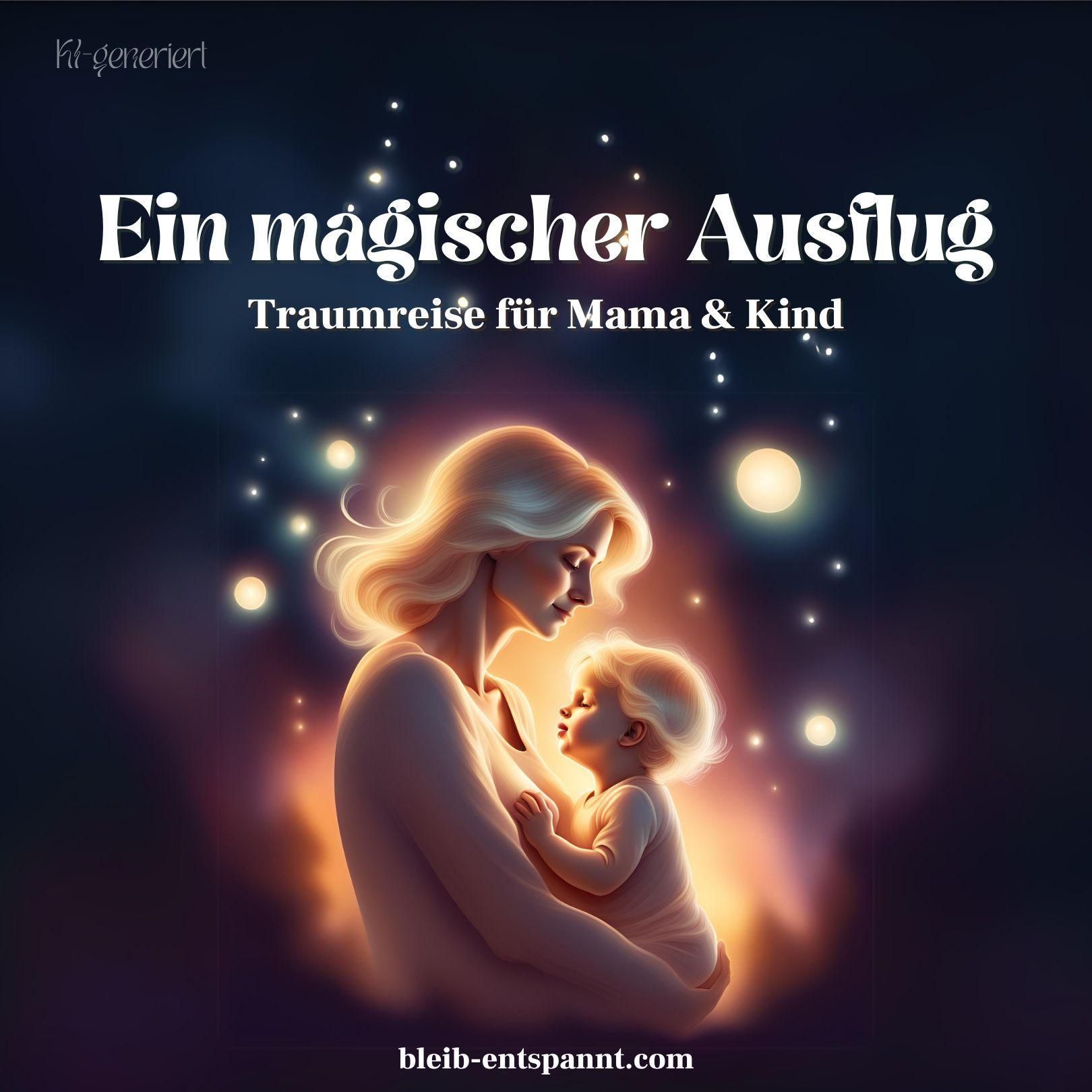 Traumreise für Mama und Kind - Ein magischer Ausflug - Geschichte für den Muttertag