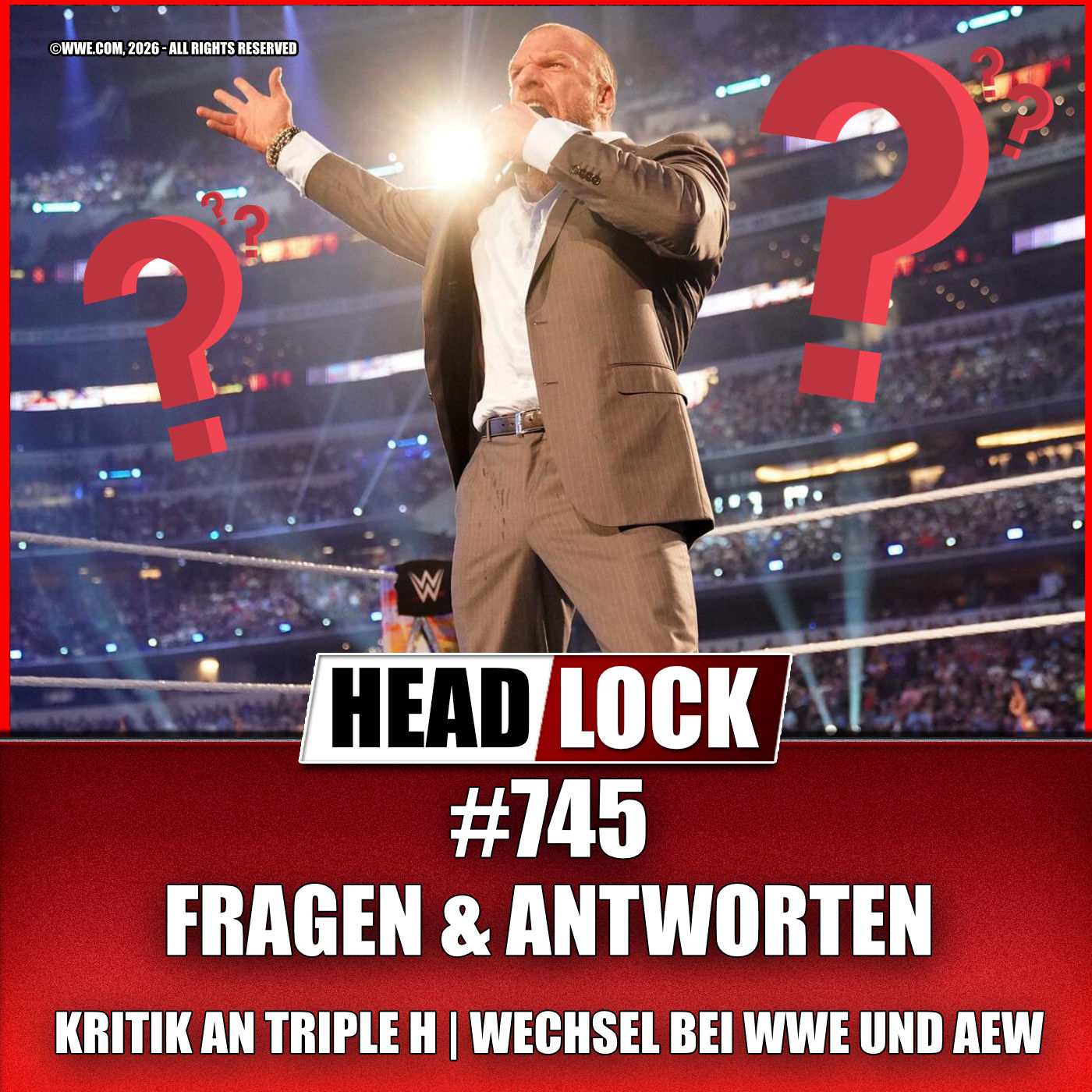Triple H vor Wrestlemania in der Kritik? Neue WWE-Generation - und wohin geht Chris Jericho? | FRAGEN & ANTWORTEN