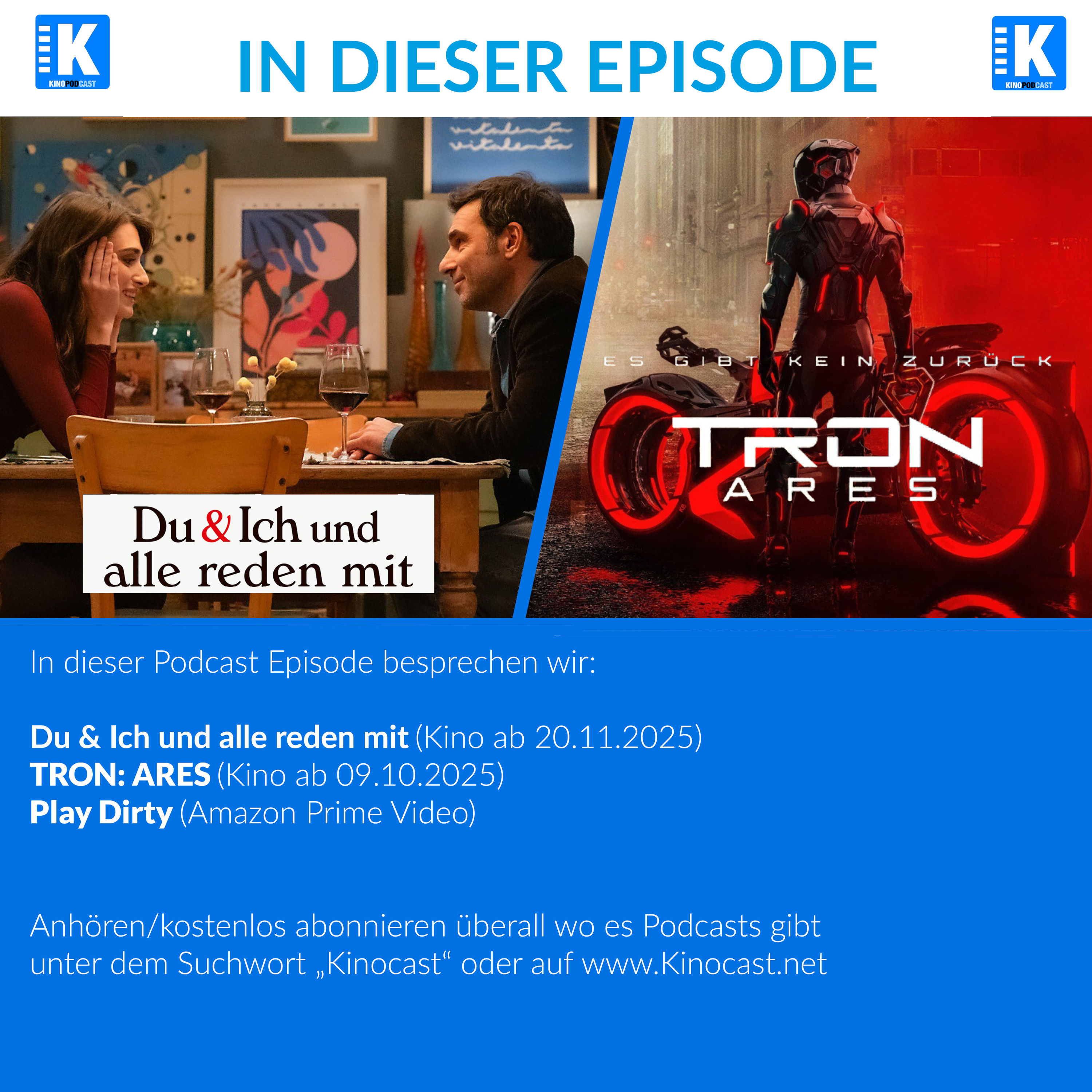 Tron: Ares, Du & Ich und Alle reden mit (OT: Follemente) | #883