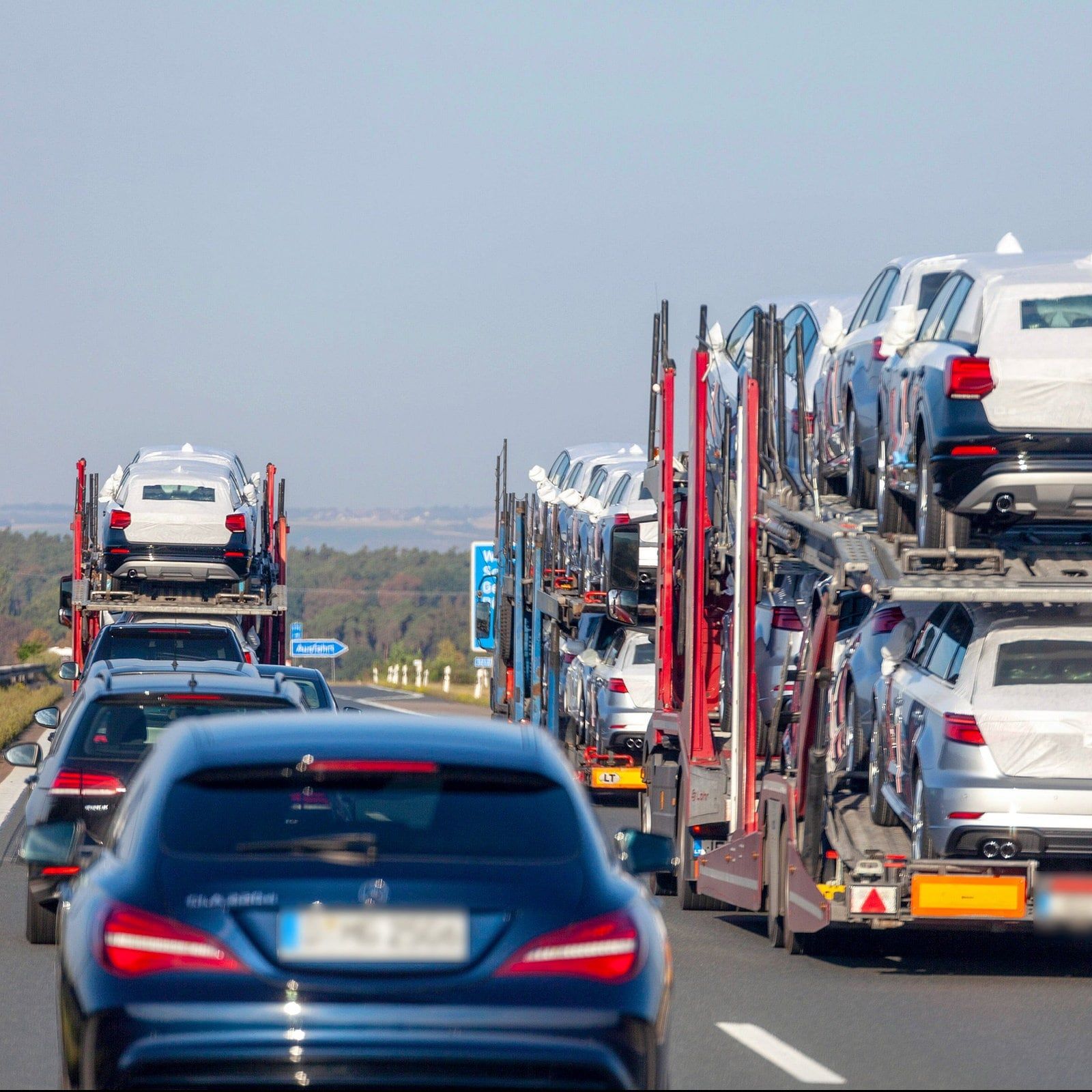 Trotz Staus kein Lkw-Überholverbot auf der A4
