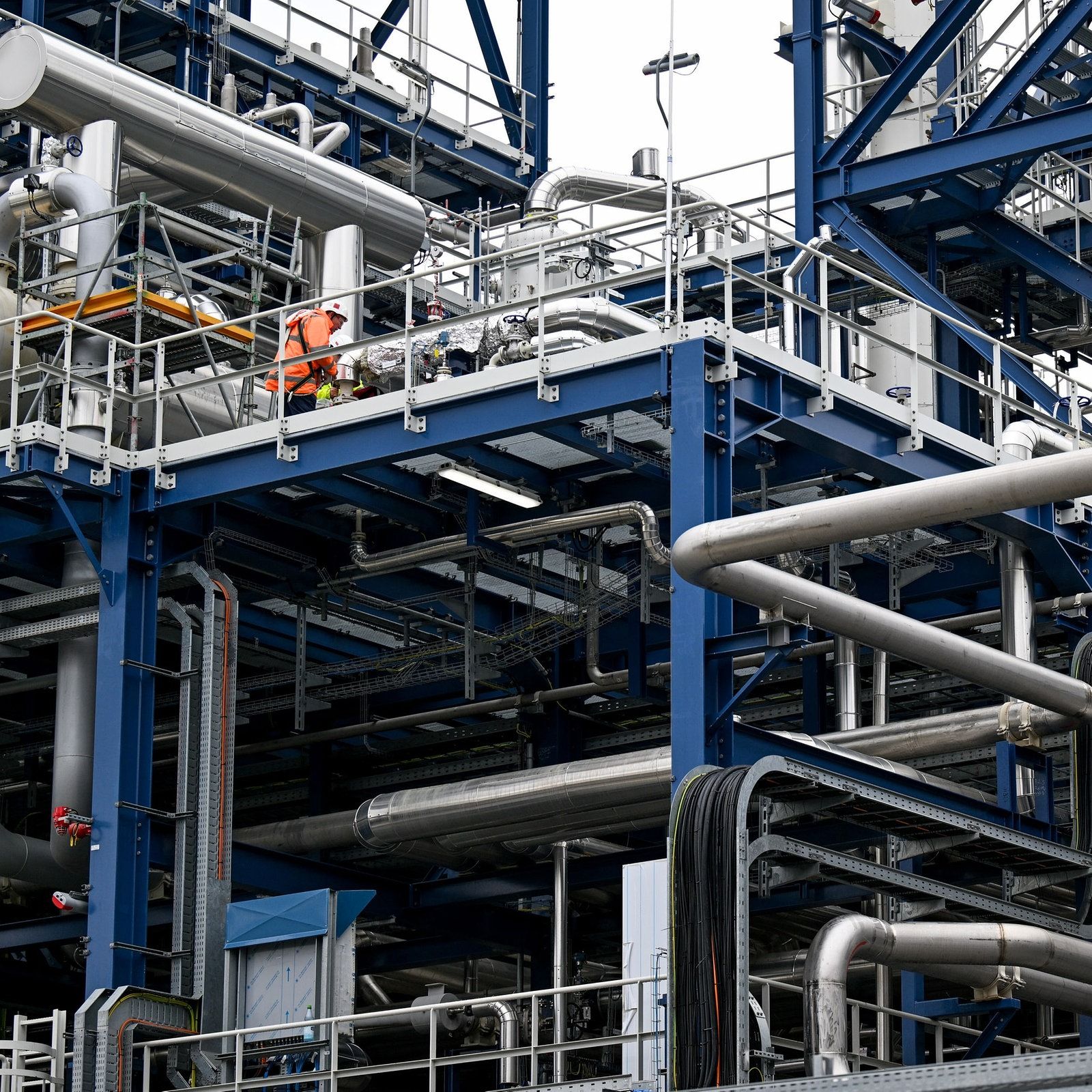 Trotz Wirtschaftskrise: In Leuna entsteht auch Neues