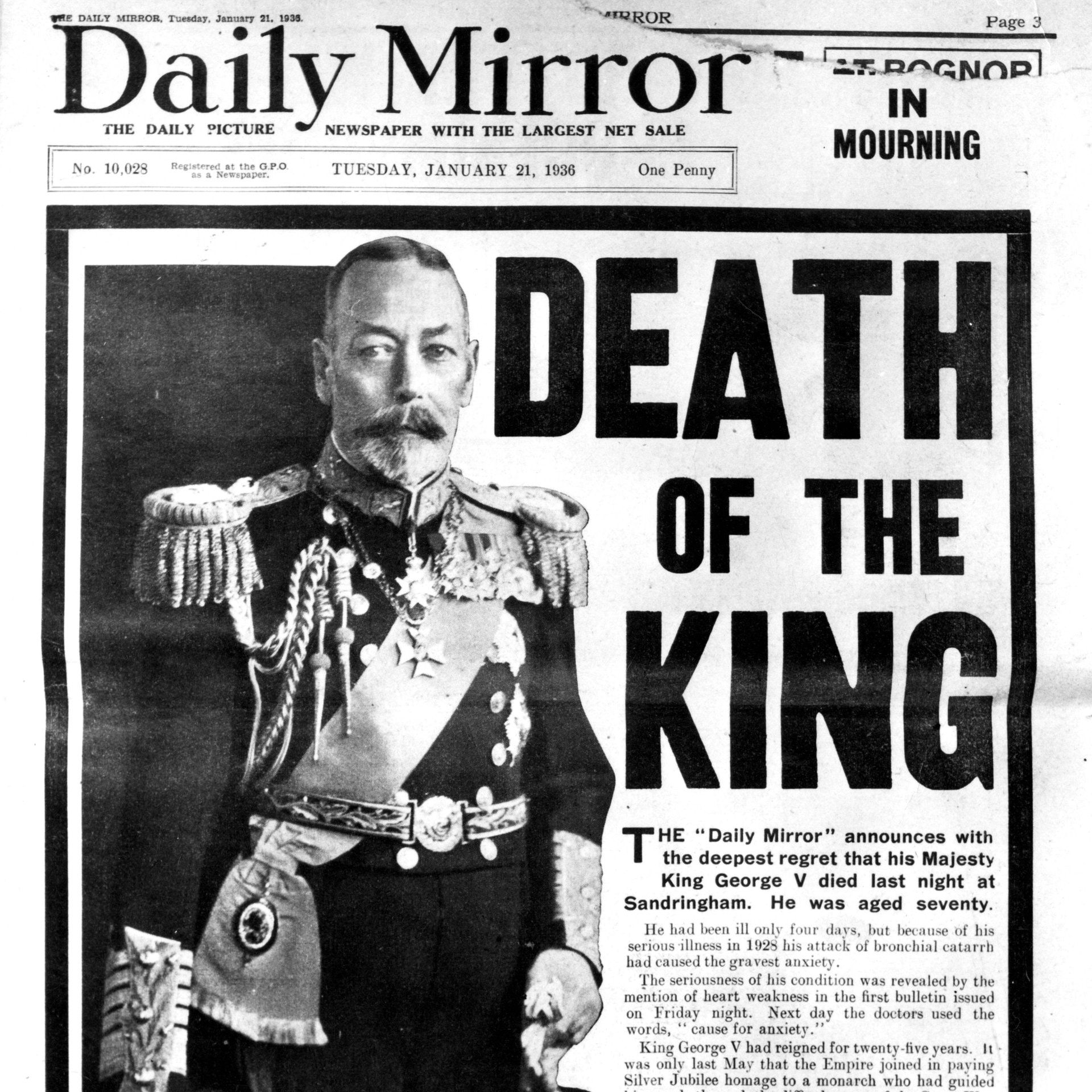 True Crime Fall Royal – wer tötete King George V.? Ein mysteriöser Kriminalfall
