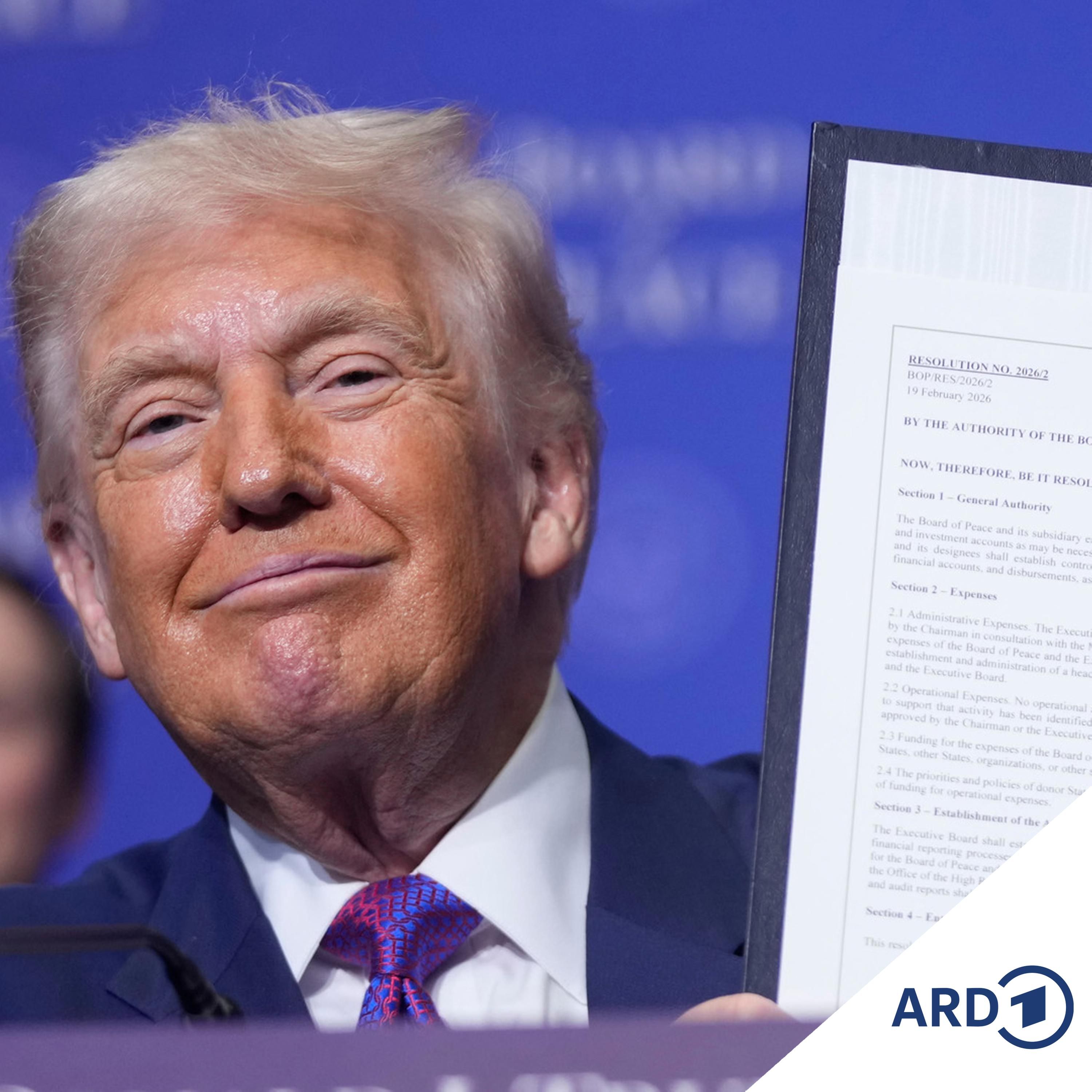 Trumps Friedensrat: Milliarden-Hilfen für den Gazastreifen zugesagt