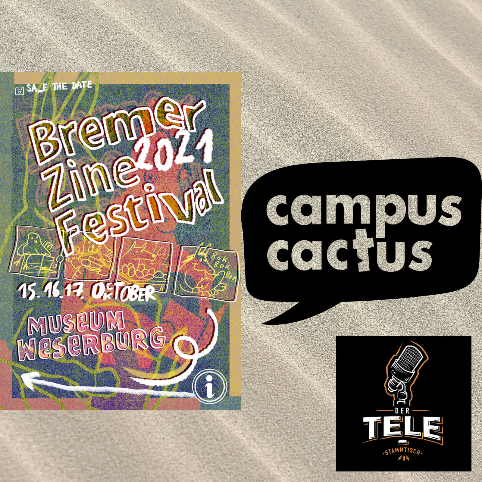 TST067 - Jeff Hemmer (Bremer Zine Festival 2021) + Hannah-Katharina Martin (Campus Cactus e.V.) im Gespräch