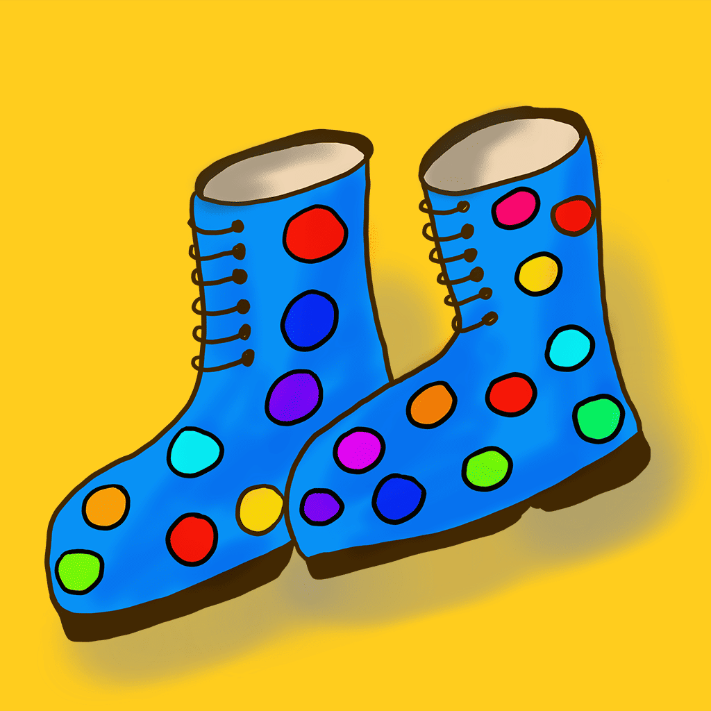 Tür 2: Geputzte Schuhe
