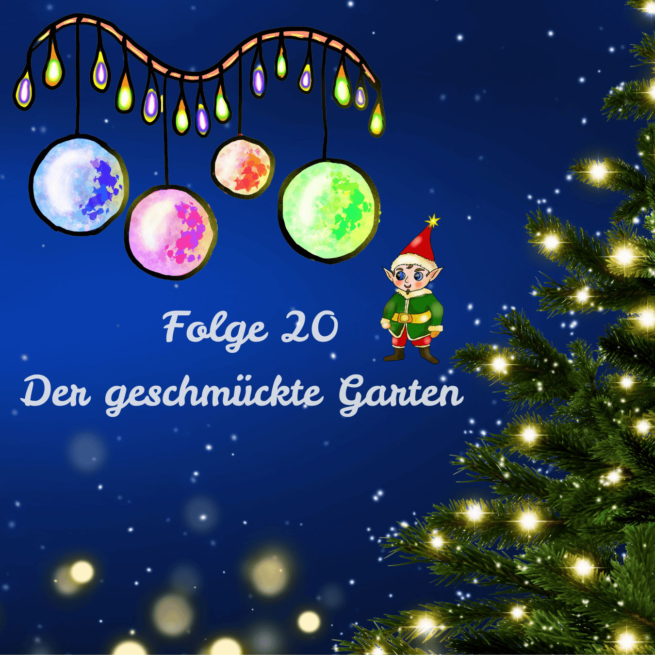 Tür 20: Der geschmückte Garten