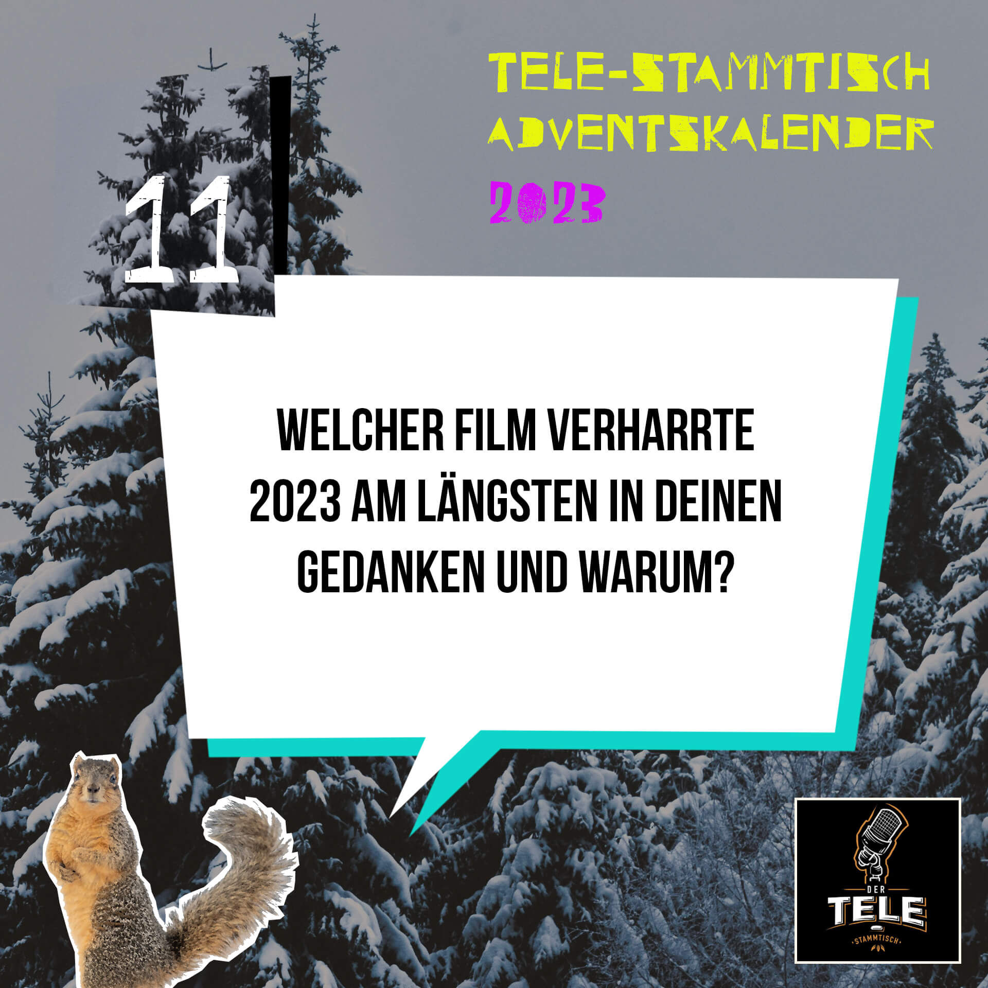 Türchen 11 - Welcher Film verharrte 2023 am längsten in deinen Gedanken und warum?