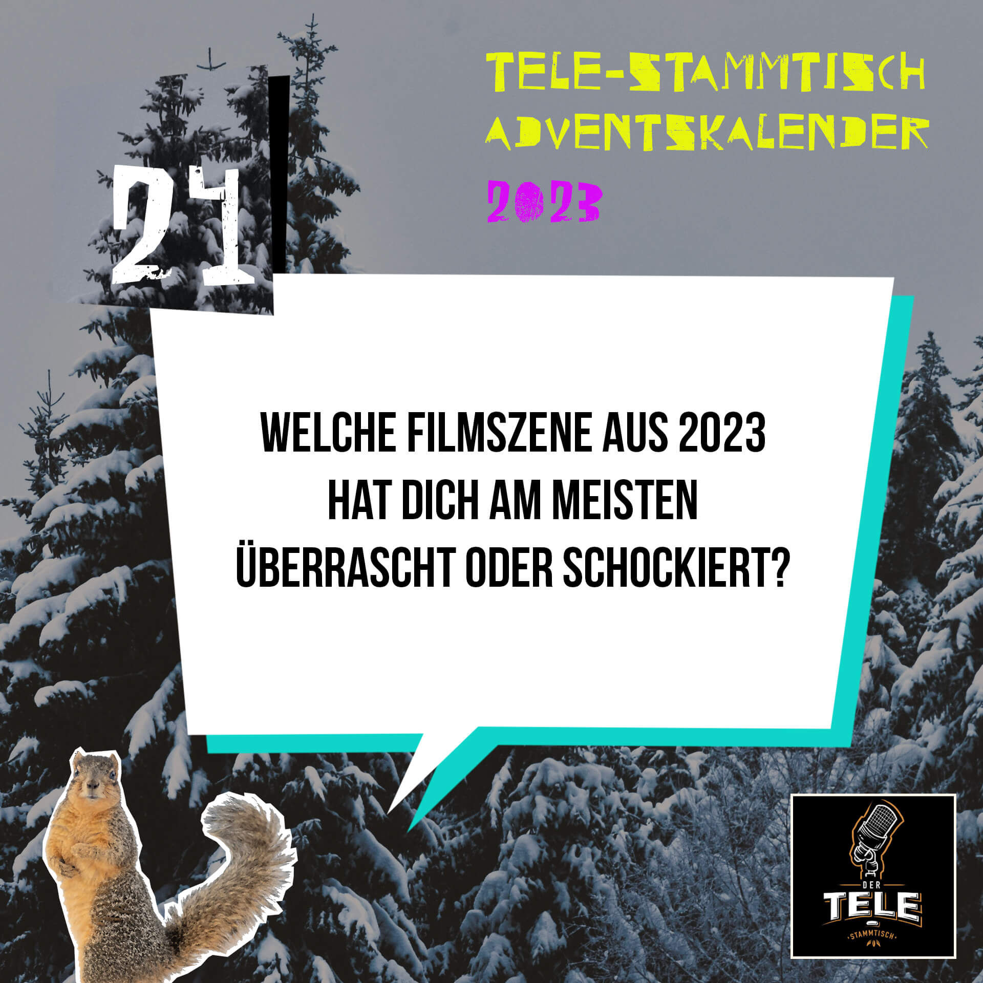 Türchen 24 - Welche Filmszene aus 2023 hat dich am meisten überrascht oder schockiert?