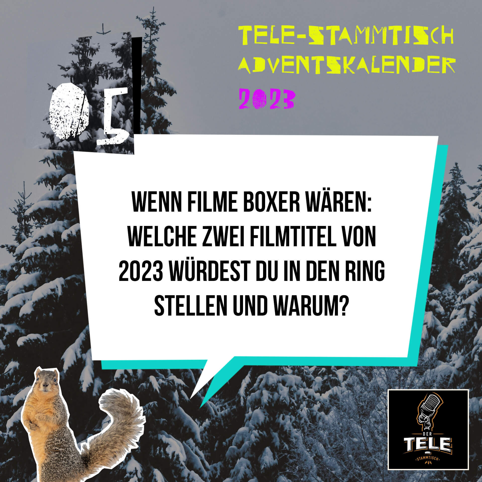 Türchen 5 - Wenn Filme Boxer wären, welche zwei Filmtitel von 2023 würdest du in den Ring stellen und warum?