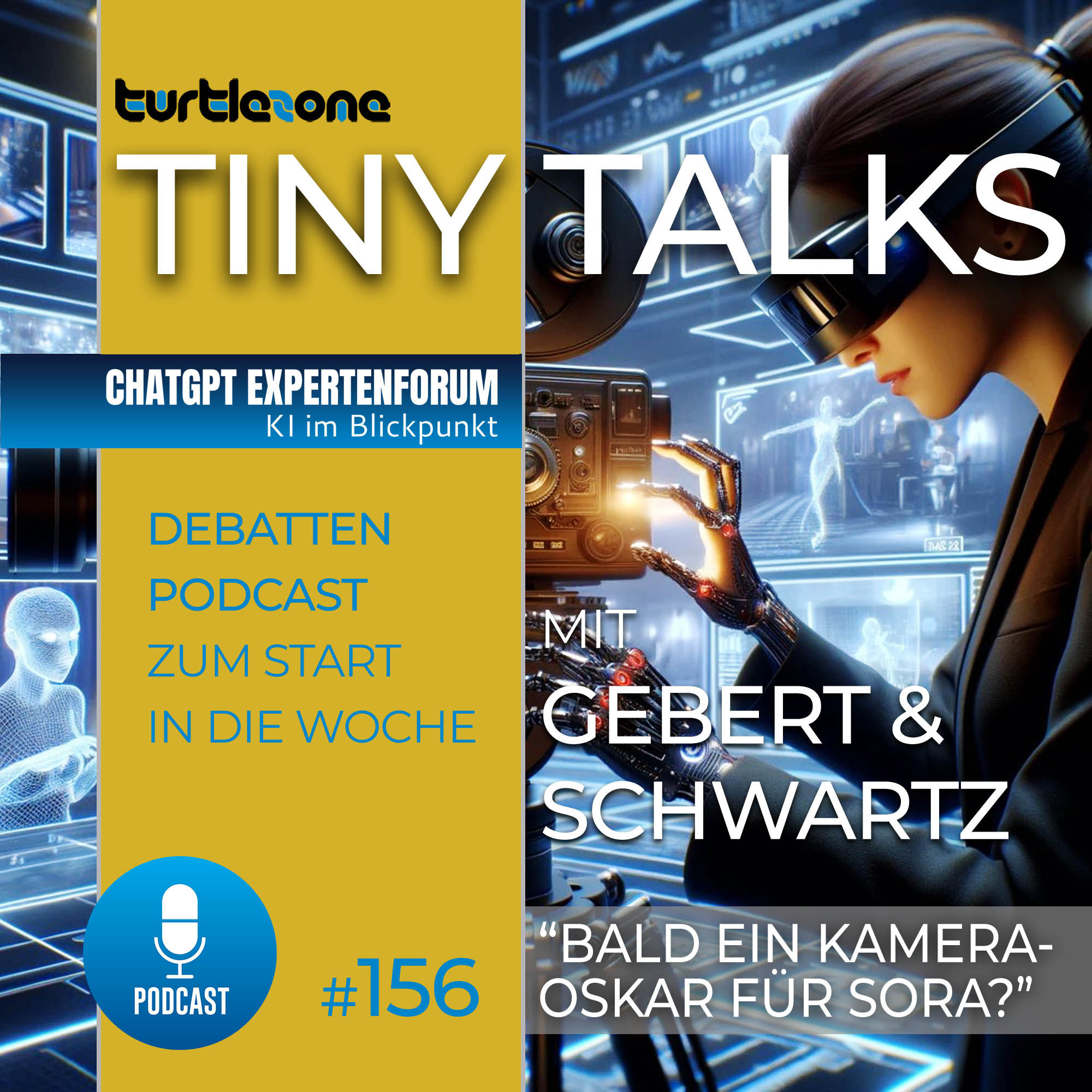 Turtlezone Tiny Talks - Bald ein Kamera-Oskar für Sora?