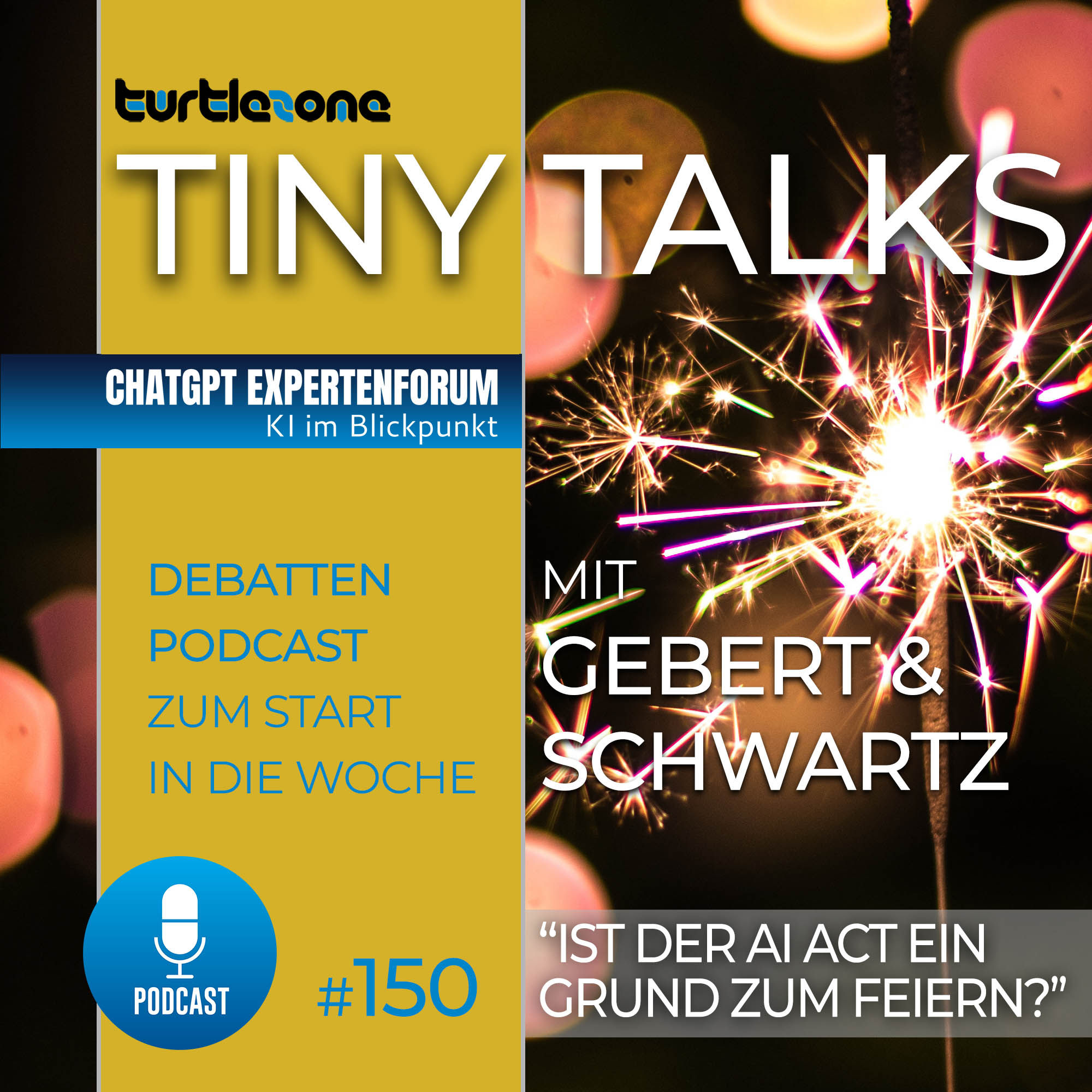 Turtlezone Tiny Talks - Ist der AI Act ein Grund zum Feiern?