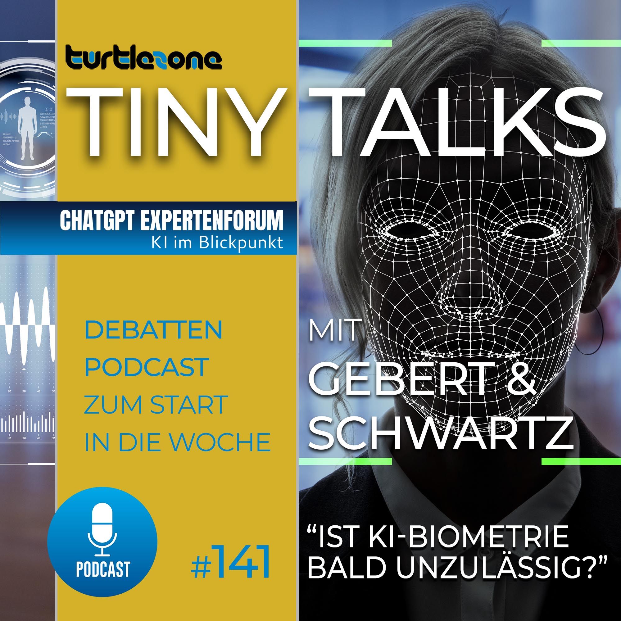Turtlezone Tiny Talks - Ist KI-Biometrie bald unzulässig?