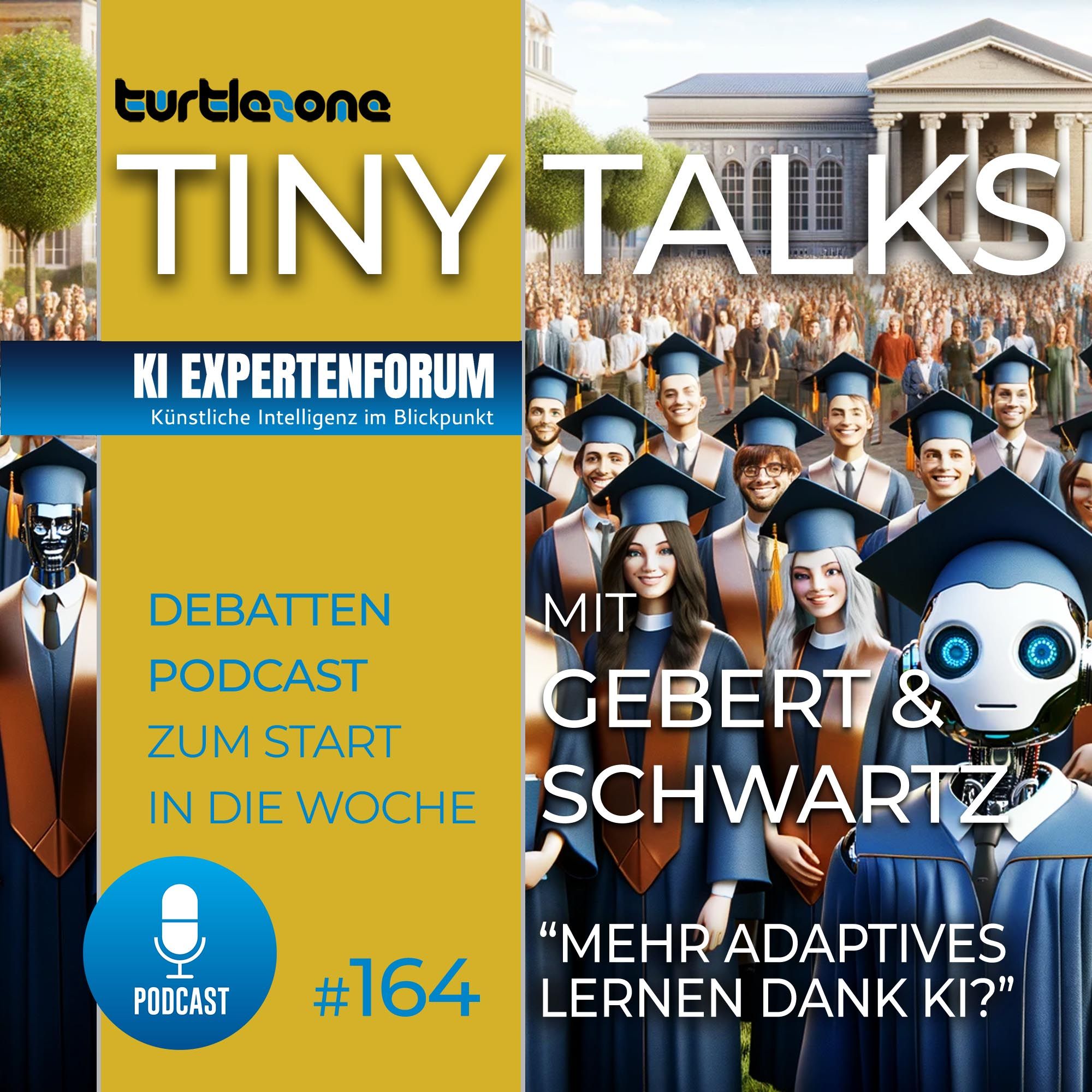 Turtlezone Tiny Talks - Mehr adaptives Lernen durch KI?