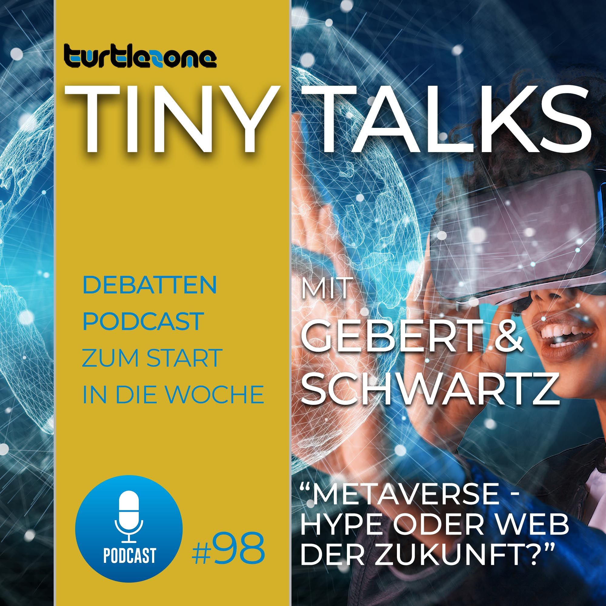 Turtlezone Tiny Talks - Metaverse - Hype oder Web der Zukunft?