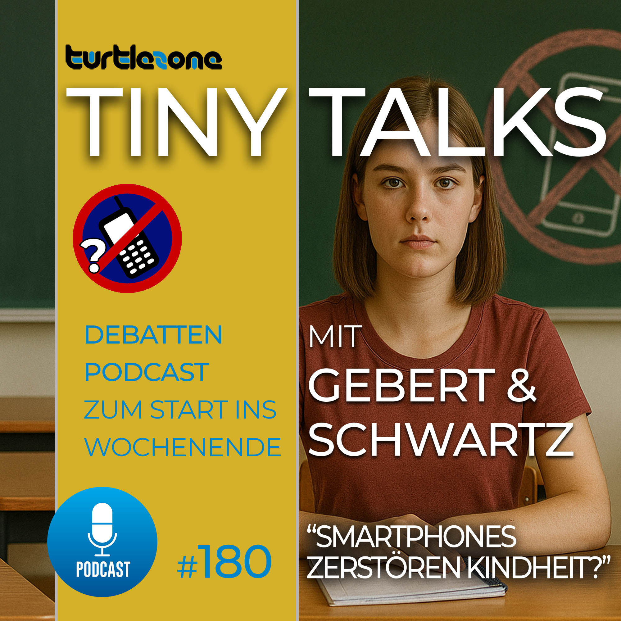 Turtlezone Tiny Talks - Smartphones zerstören Kindheit?