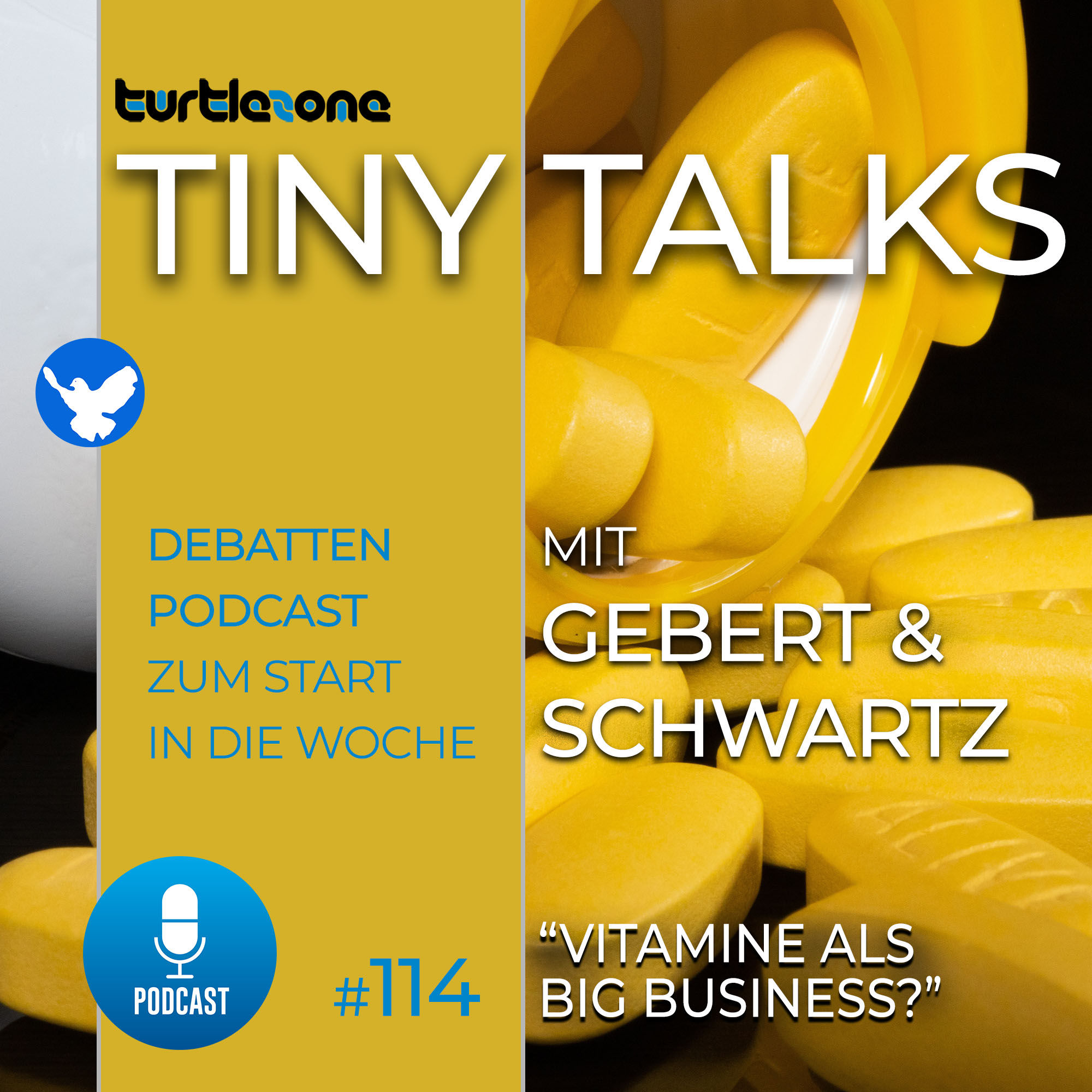 Turtlezone Tiny Talks - Vitamine als Big Business?