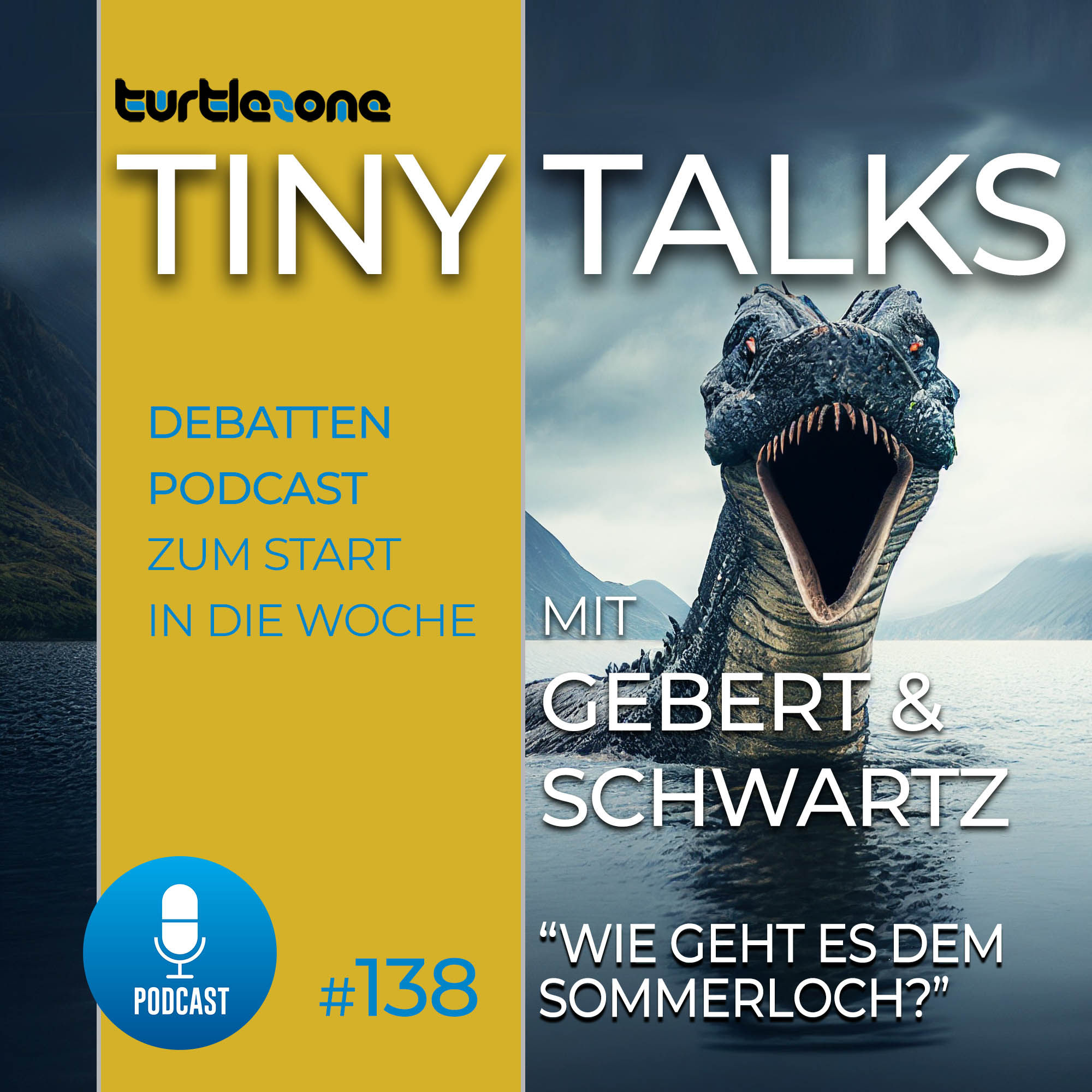 Turtlezone Tiny Talks - Wie geht es dem Sommerloch?