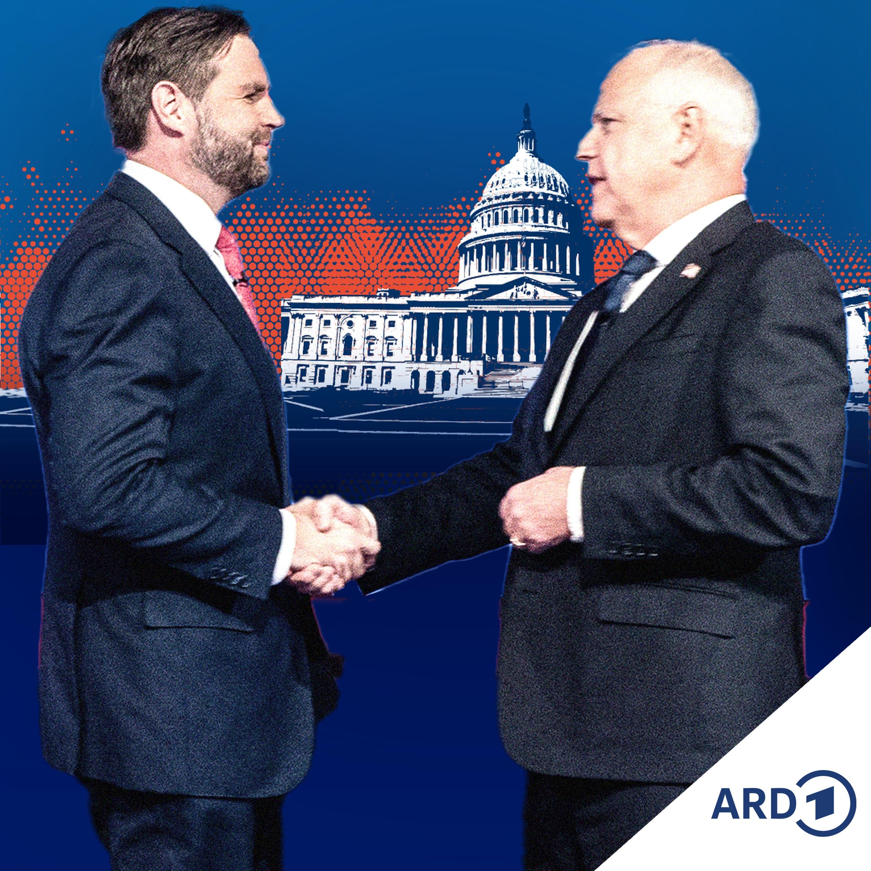 TV-Duell Vance vs. Walz: Wer konnte überzeugen?