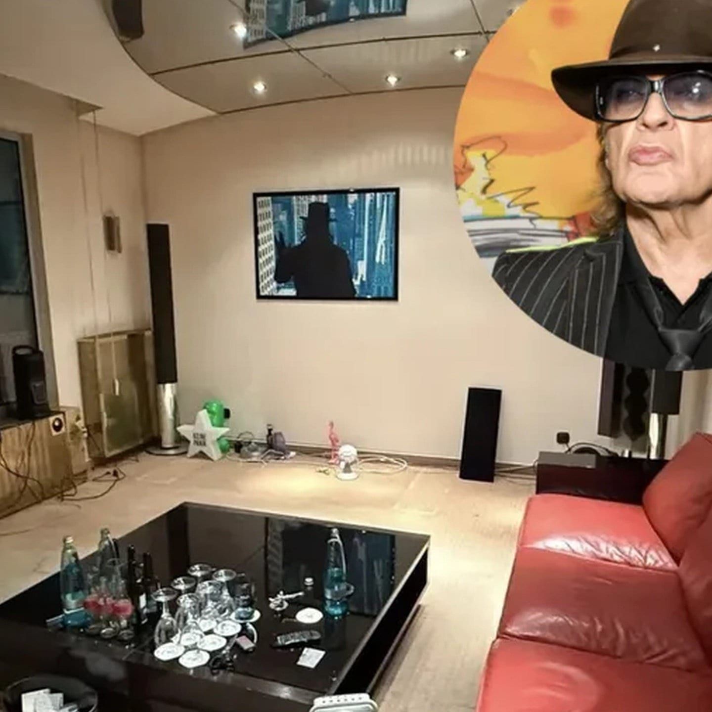 Udo Lindenbergs Hotelzimmer im Museum