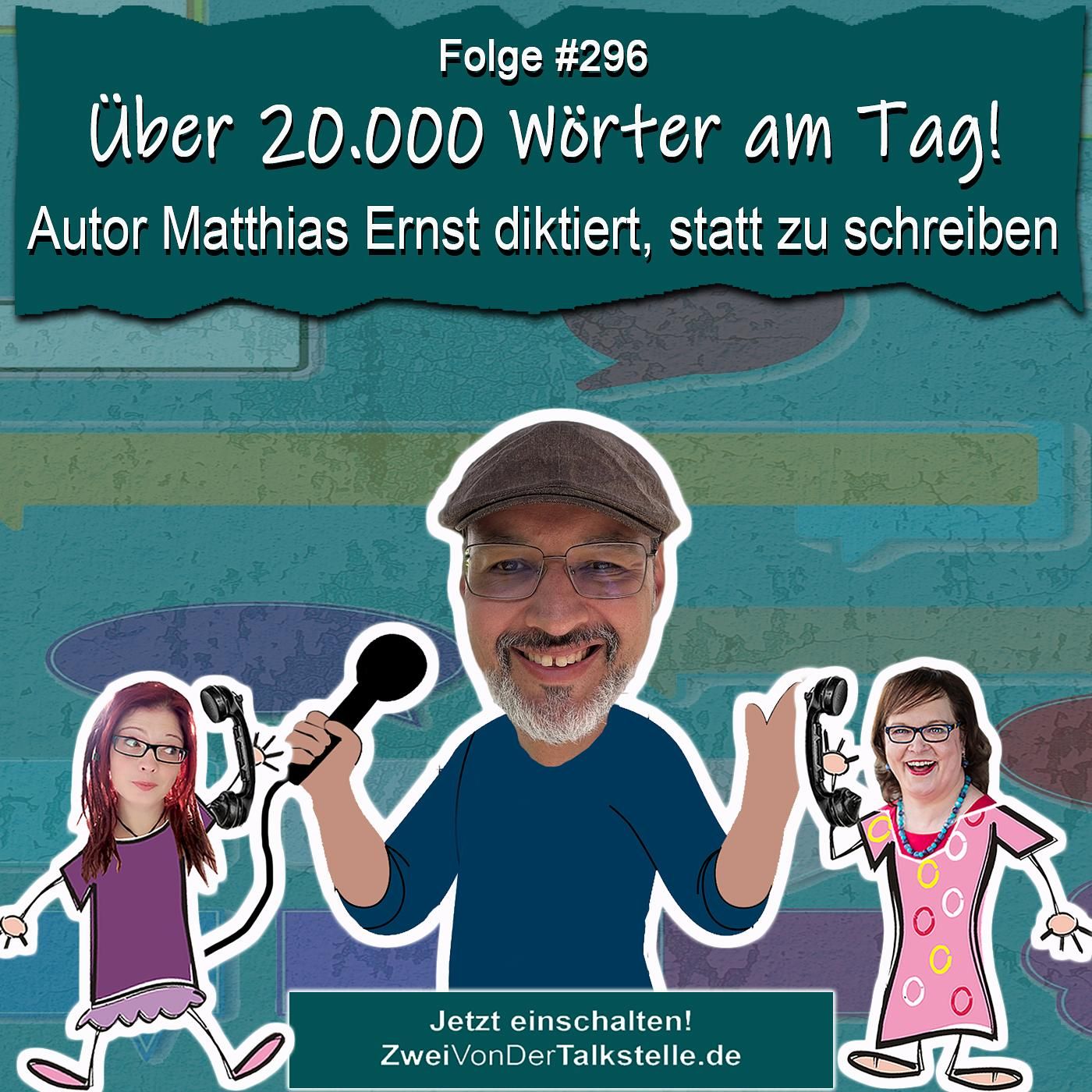 Über 20.000 Wörter am Tag! Autor Matthias Ernst diktiert, statt zu schreiben