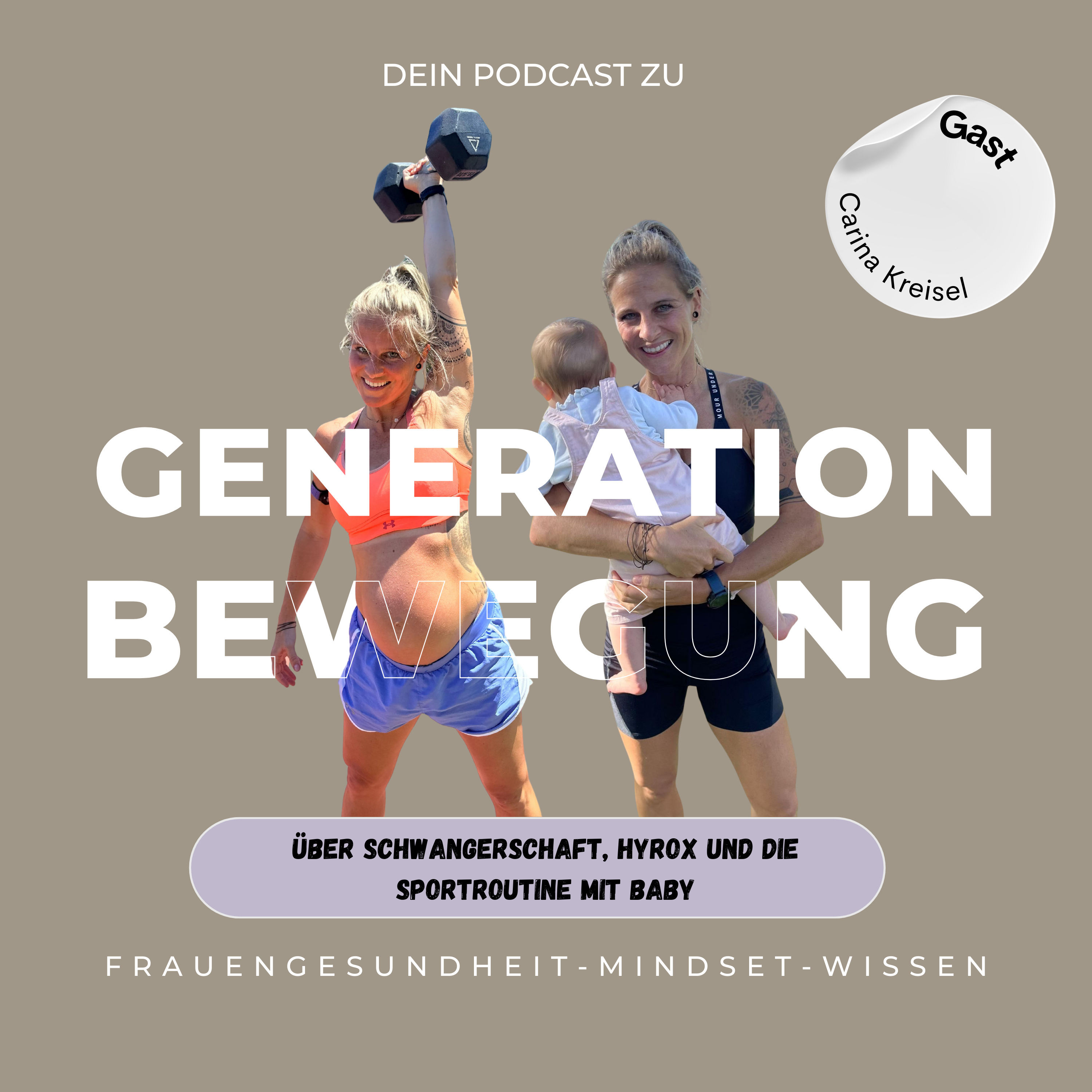 Über Schwangerschaft, Hyrox & die Sportroutine mit Baby